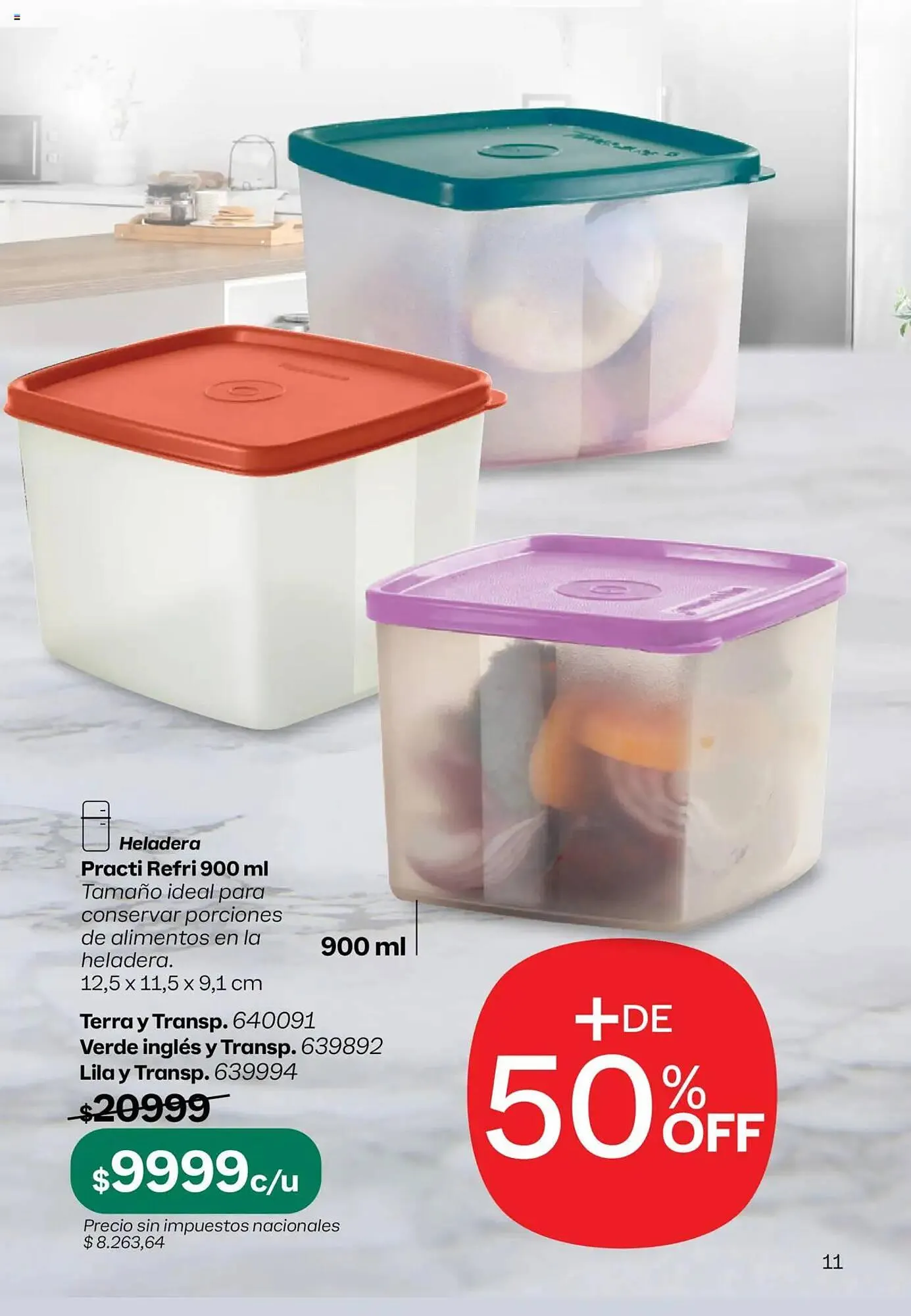 Ofertas de Catálogo Tupperware 23 de julio al 6 de agosto 2025 - Página 12 del catálogo