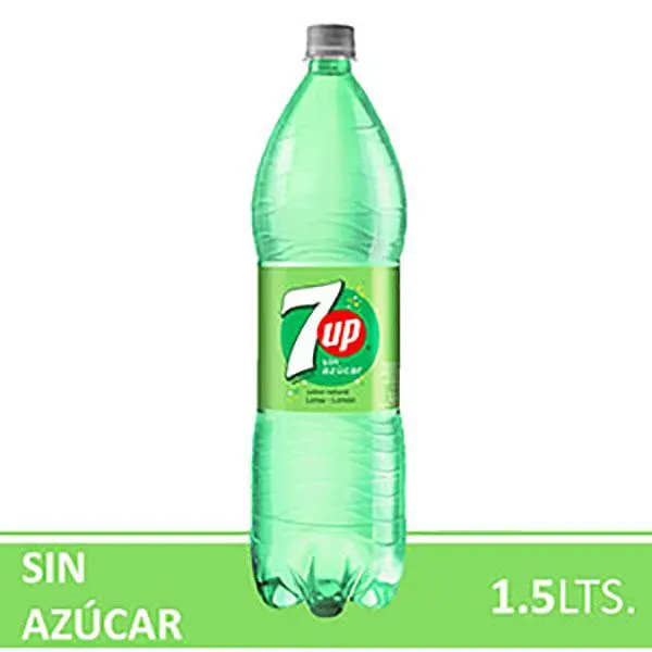 SEVEN UP FREE GASEOSA PET 1.5LTS