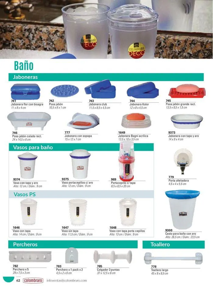 Ofertas de Colombrano Catálogo 23 de enero al 31 de diciembre 2024 - Página 62 del catálogo