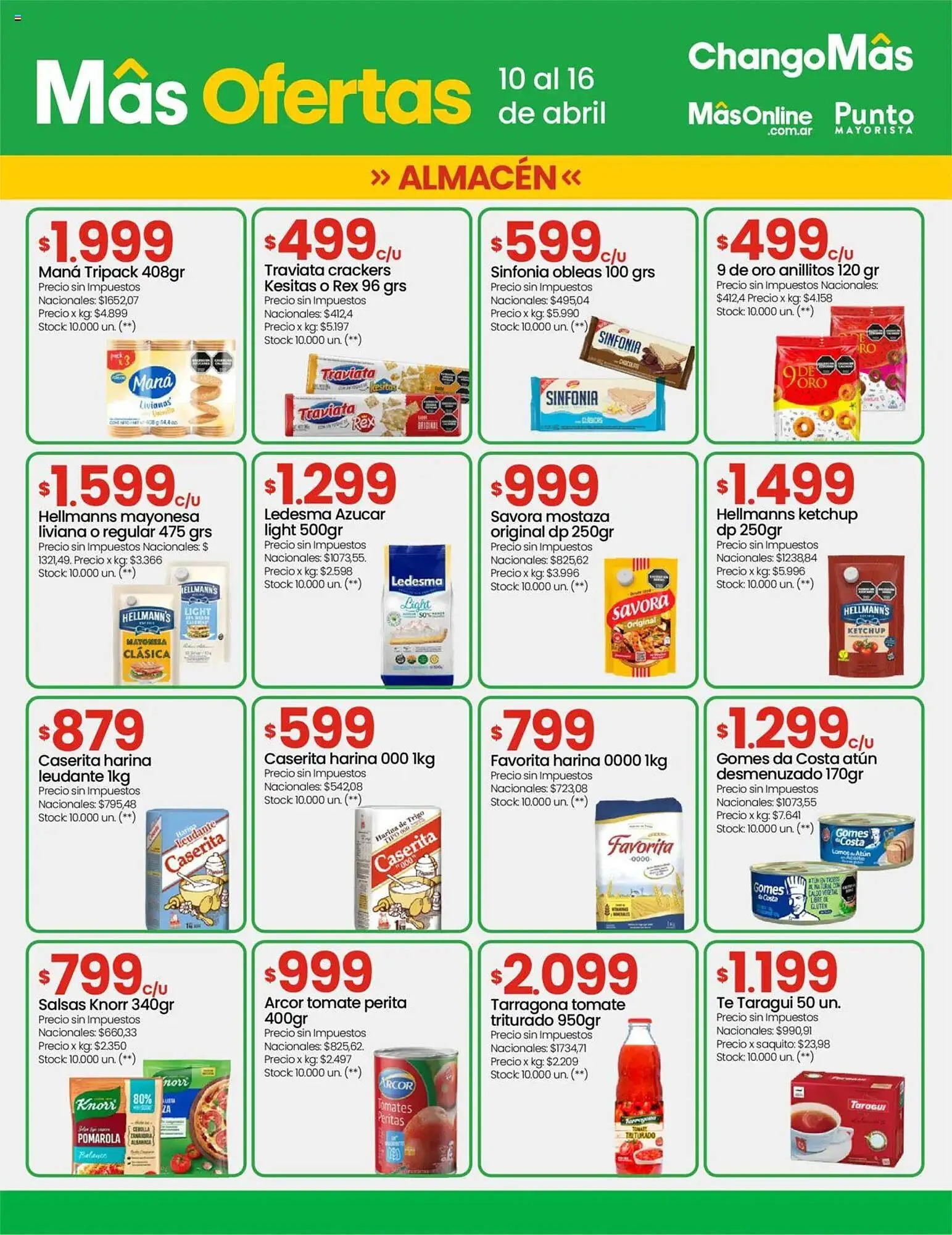 Ofertas de Catálogo Punto Mayorista 10 de abril al 16 de abril 2025 - Página 4 del catálogo