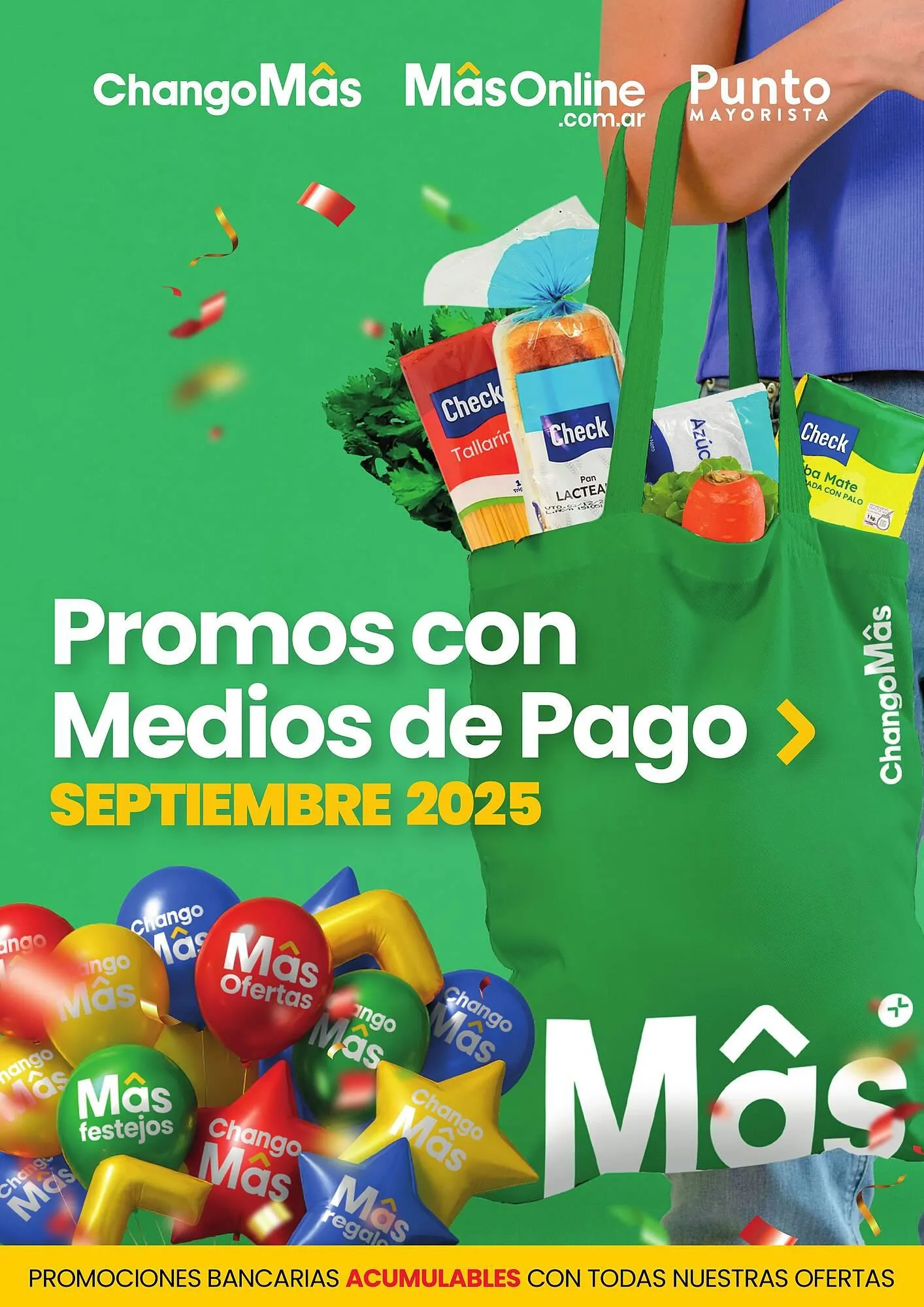 Ofertas de catálogo Changomas 1 de septiembre al 30 de septiembre 2025 - Página 1 del catálogo