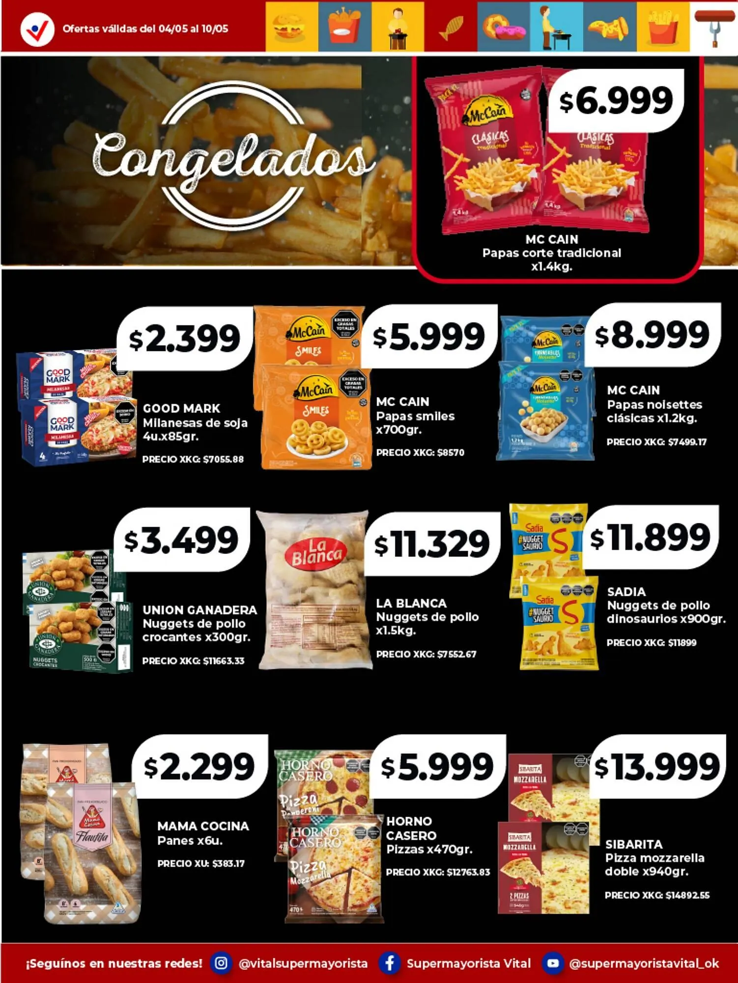 Ofertas de Catálogo Supermayorista Vital 4 de mayo al 10 de mayo 2026 - Página 9 del catálogo
