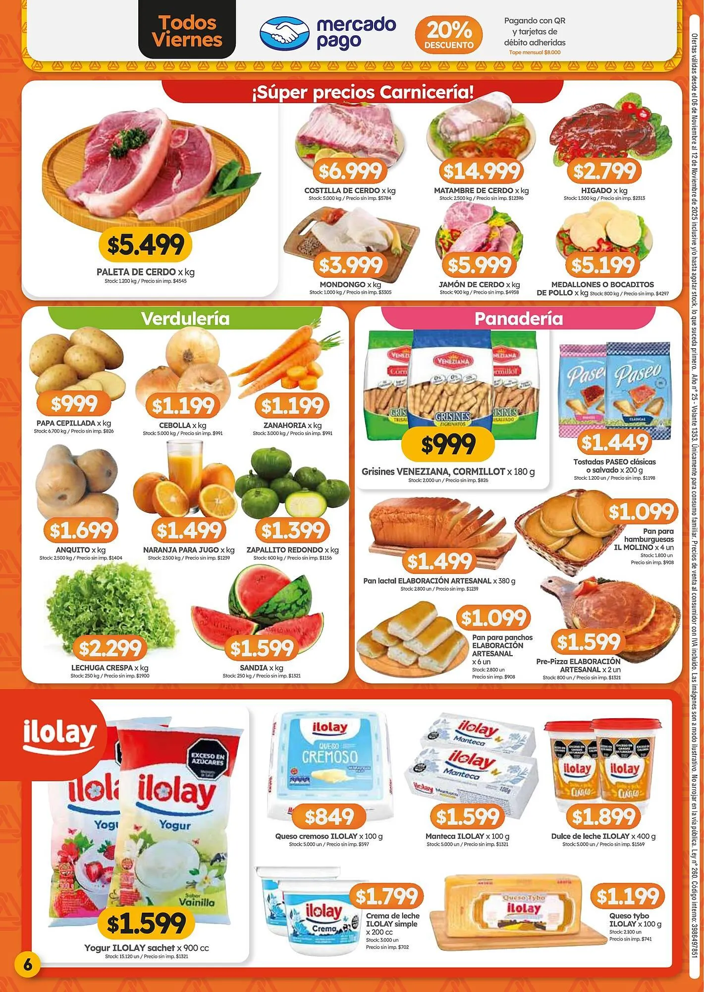 Ofertas de Folleto Cordiez 6 de noviembre al 12 de noviembre 2025 - Página 6 del catálogo