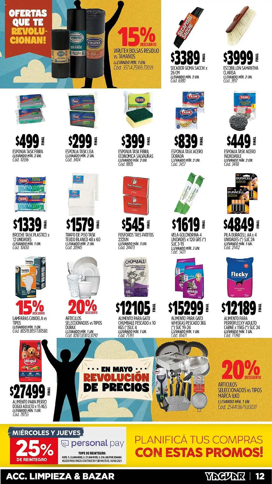 Ofertas de Catálogo Supermercados Yaguar 26 de mayo al 2 de junio 2025 - Página 38 del catálogo