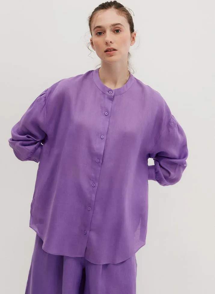 CAMISA AMPLIA MAO LINO