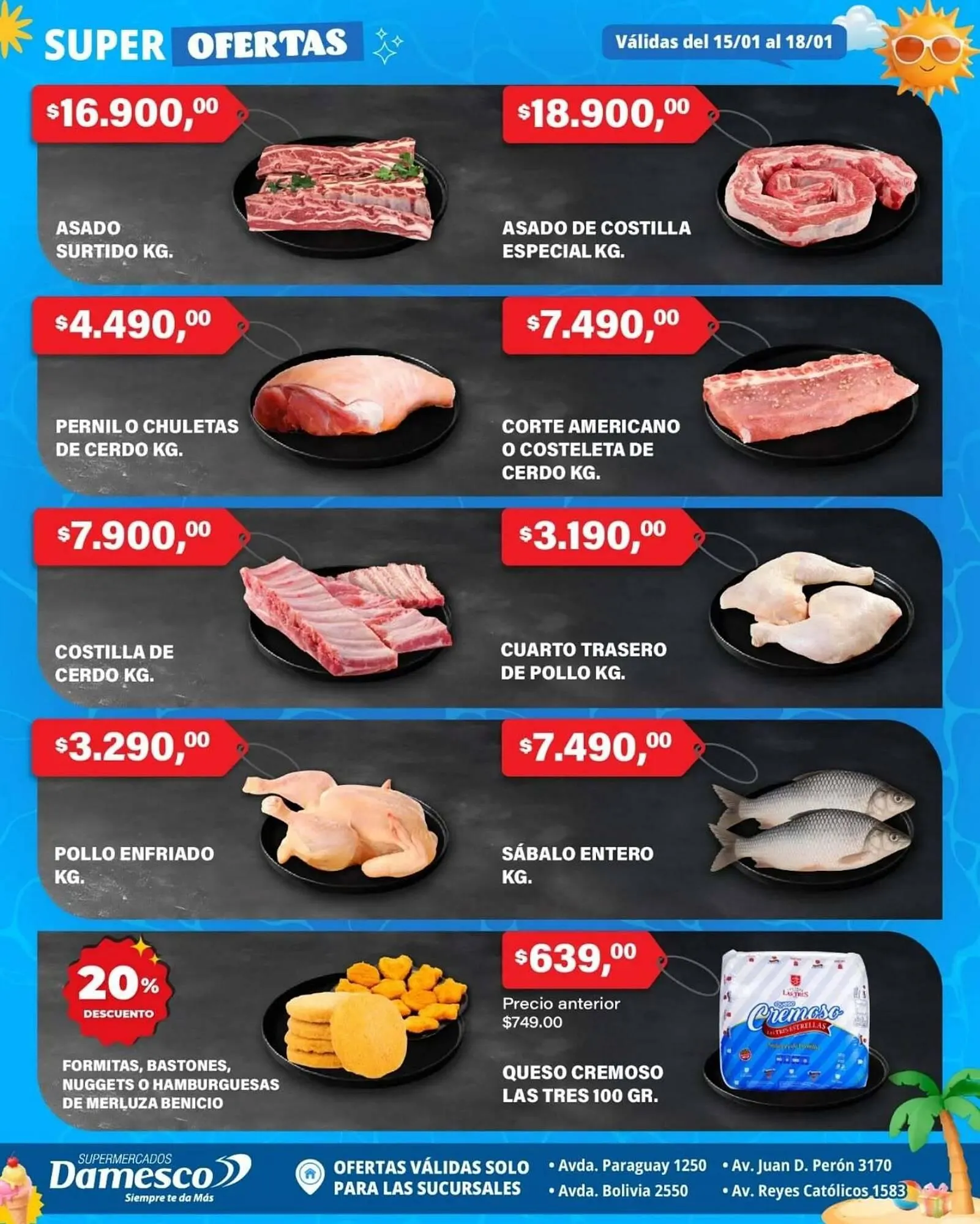Ofertas de Catálogo Supermercados Damesco 15 de enero al 18 de enero 2026 - Página 2 del catálogo
