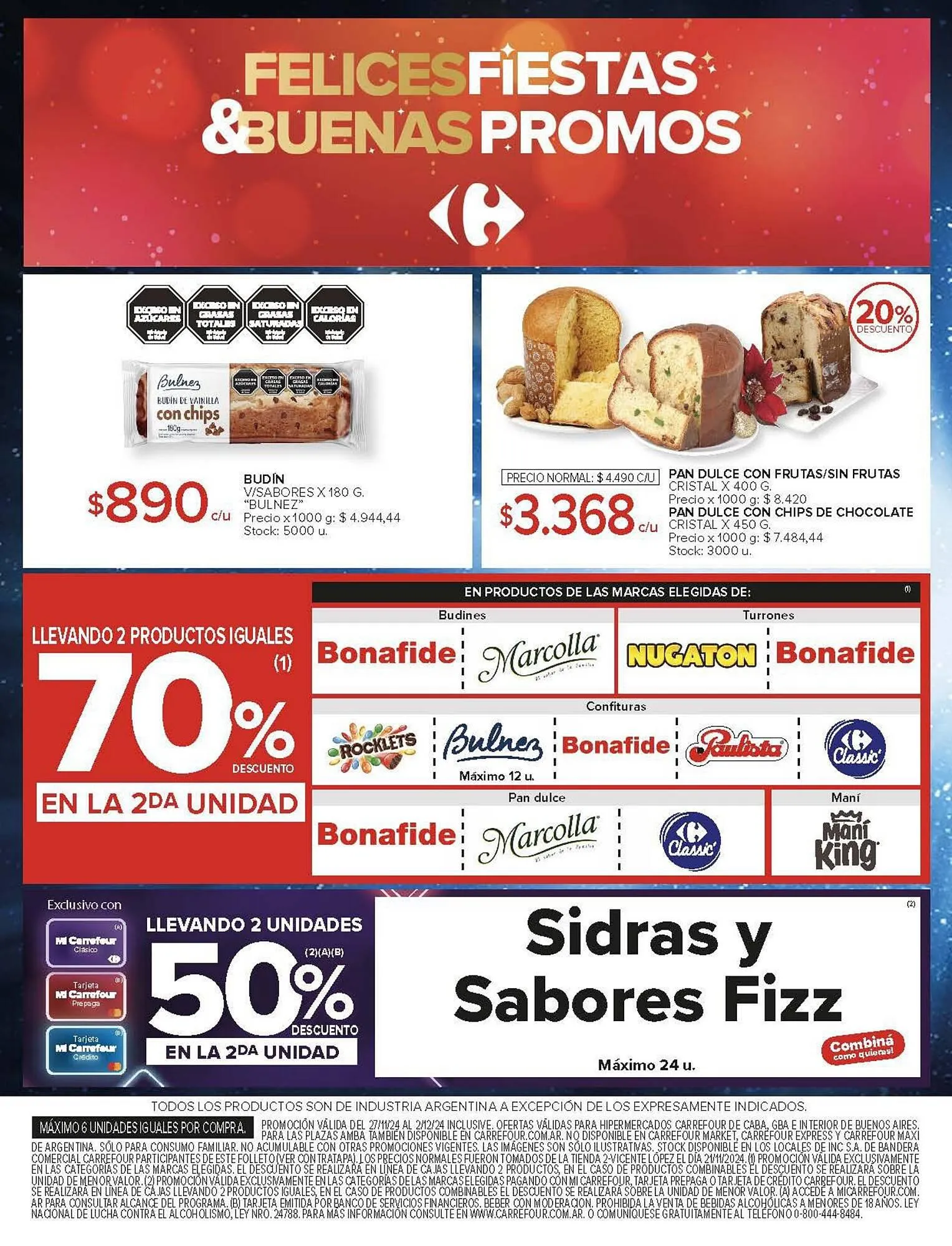 Ofertas de Catálogo Carrefour 27 de noviembre al 2 de diciembre 2024 - Página 6 del catálogo