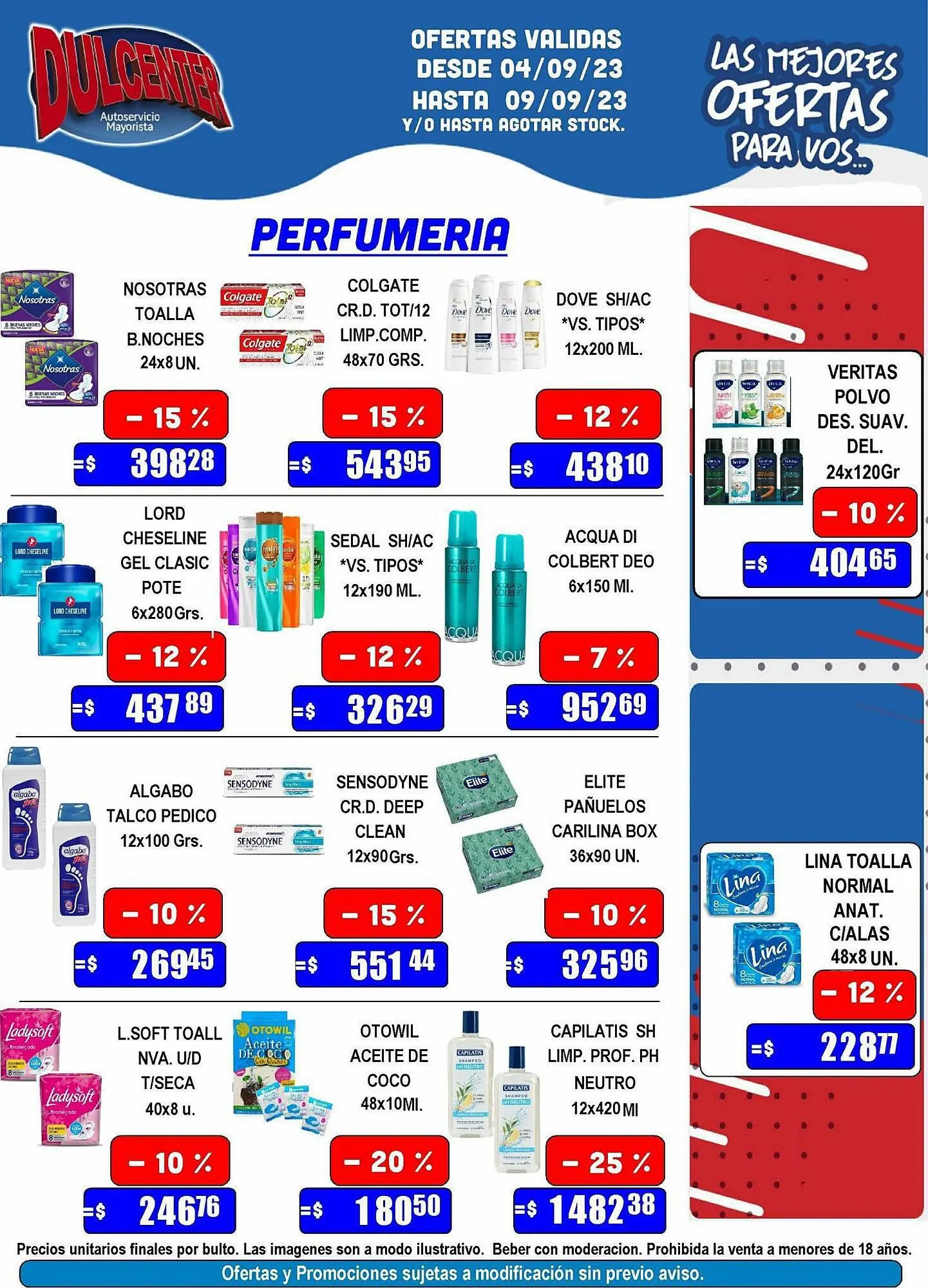 Ofertas de Catálogo Dulcenter 4 de septiembre al 9 de septiembre 2023 - Página 9 del catálogo