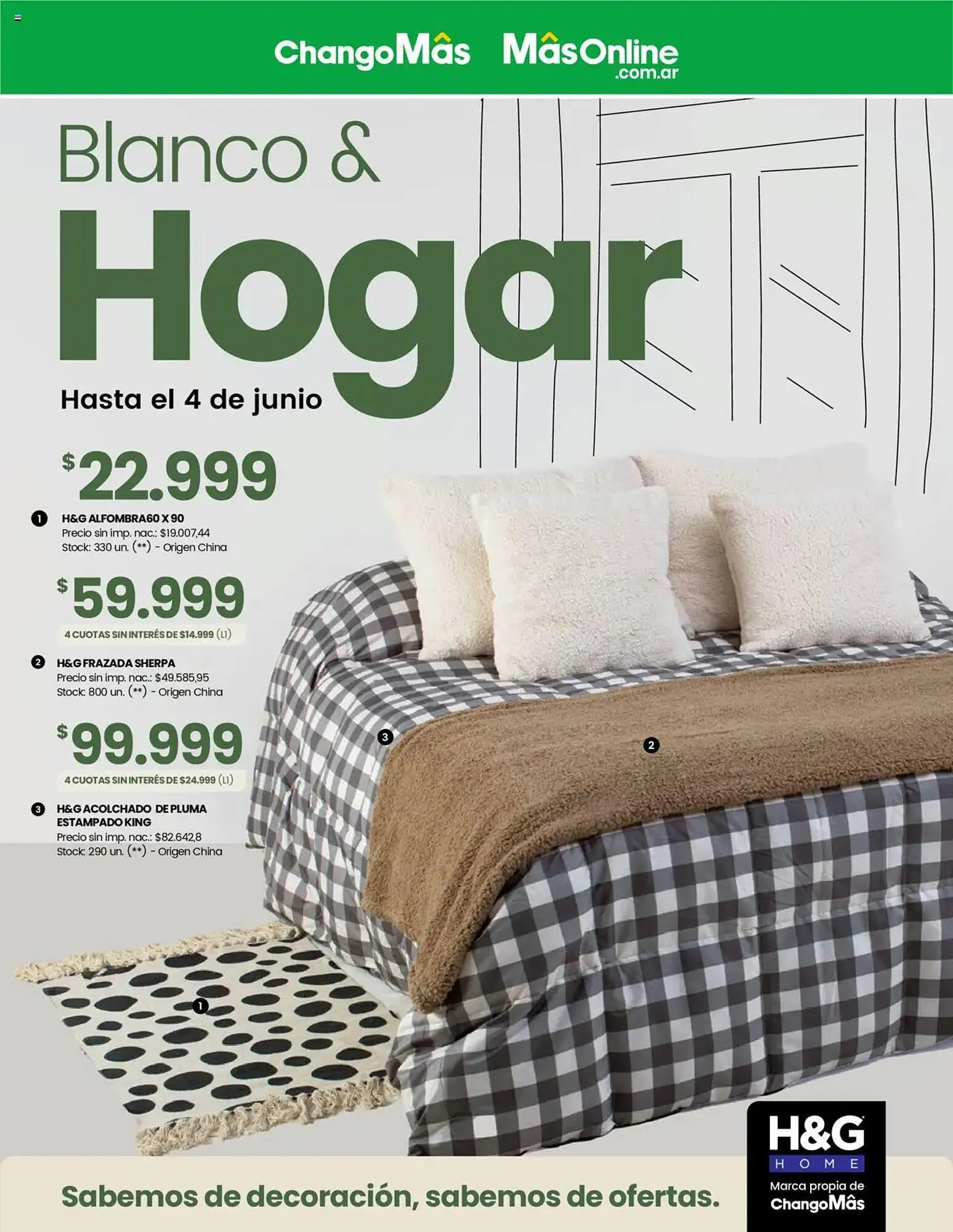 Ofertas de Catálogo Changomas 22 de mayo al 4 de junio 2025 - Página 1 del catálogo