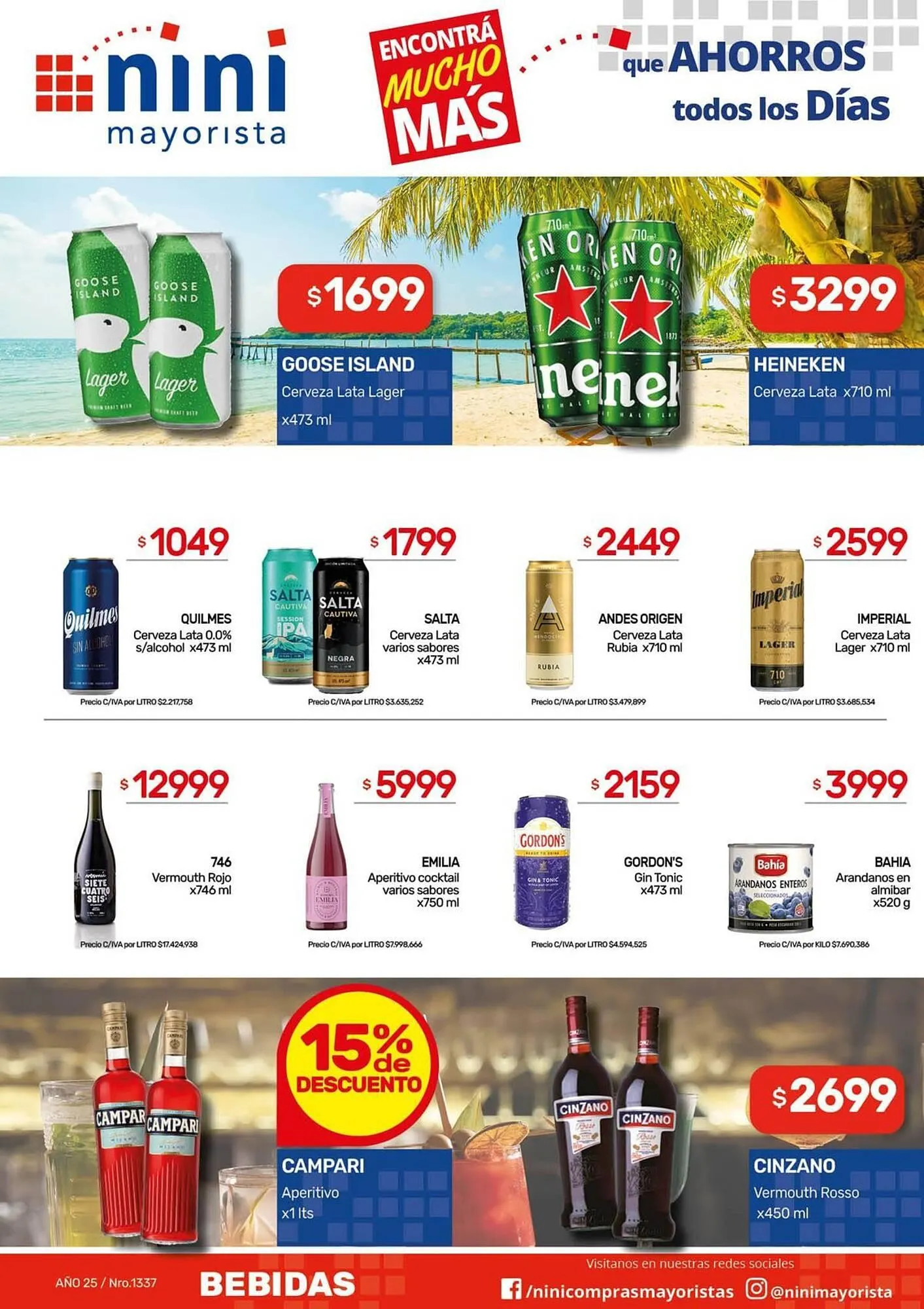 Ofertas de Catálogo Nini Mayorista 8 de diciembre al 14 de diciembre 2025 - Página 15 del catálogo