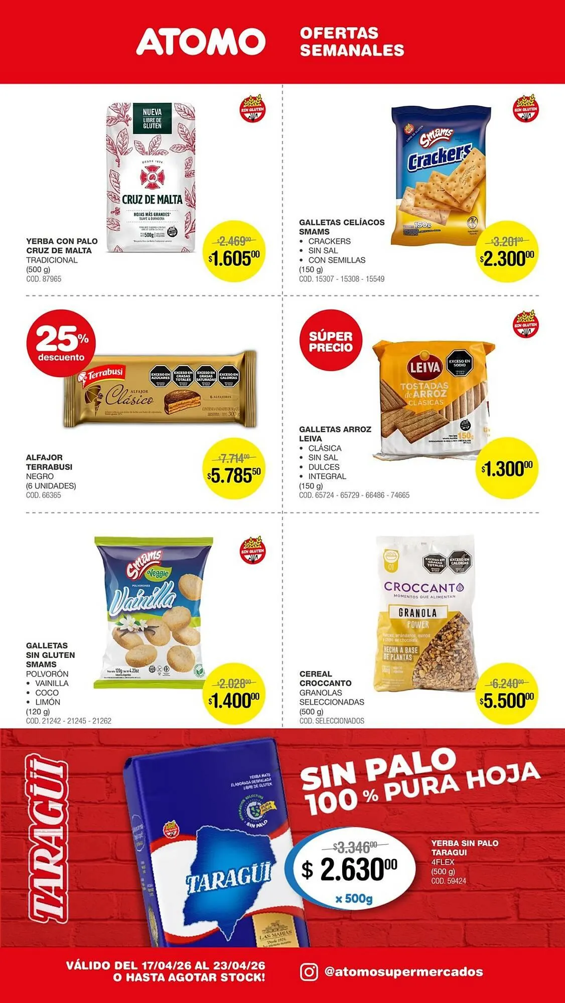 Ofertas de Catálogo Atomo Conviene 17 de abril al 23 de abril 2026 - Página 13 del catálogo
