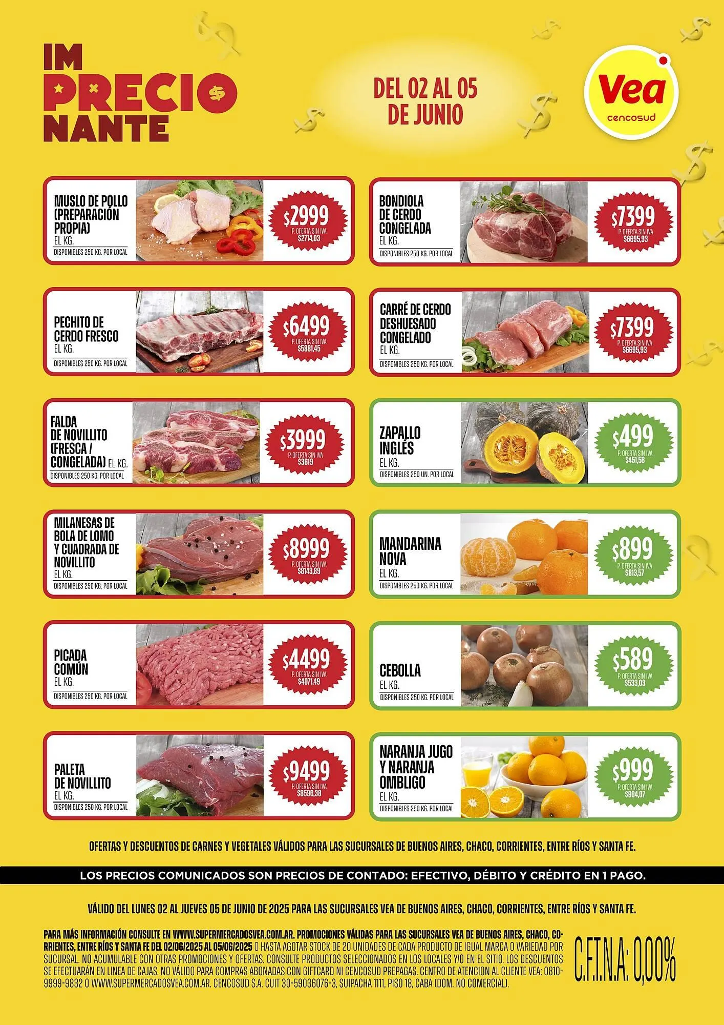 Ofertas de Catálogo Supermercados Vea 2 de junio al 5 de junio 2025 - Página 1 del catálogo