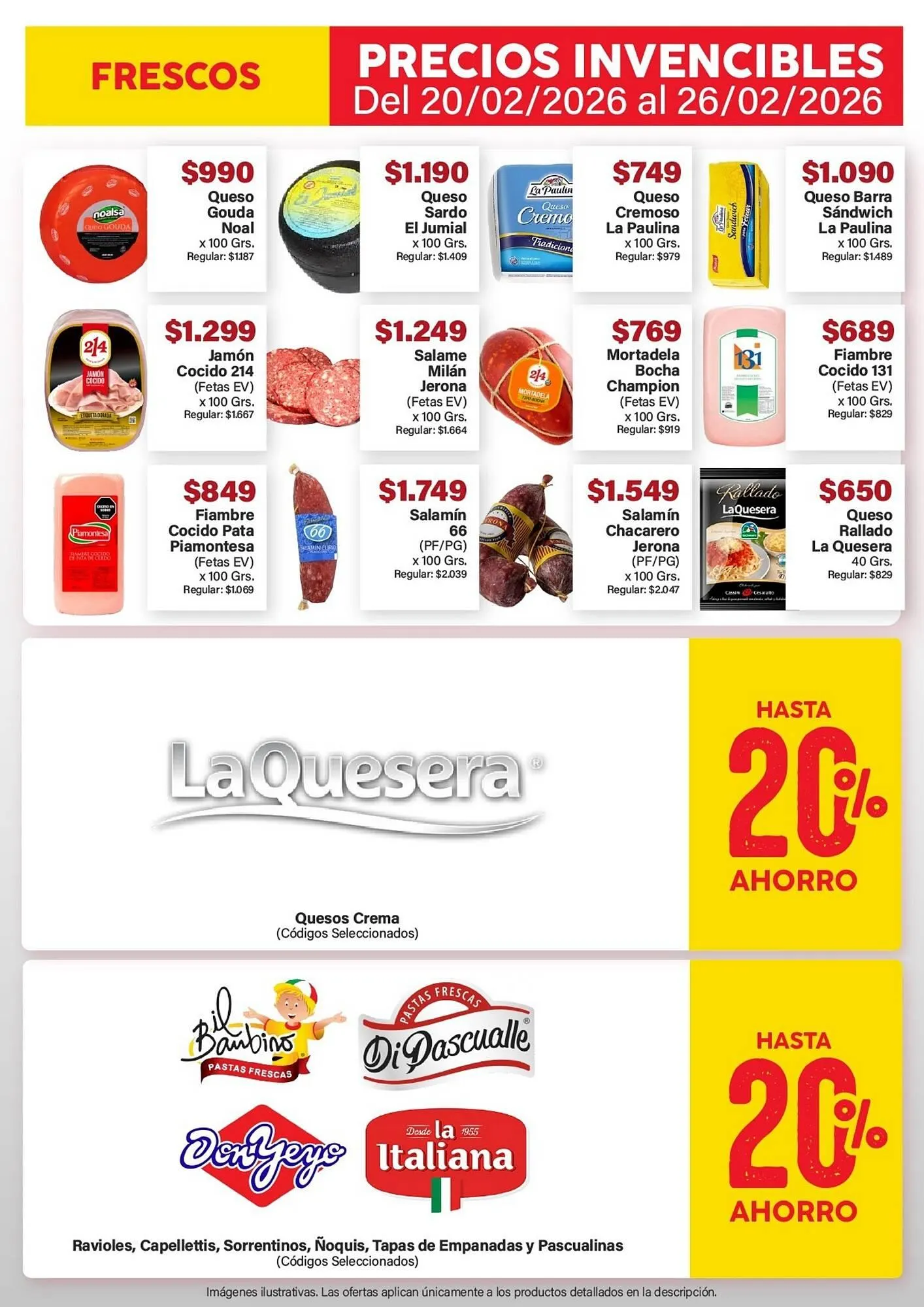 Ofertas de Catálogo Supermercados Aiello 20 de febrero al 22 de febrero 2026 - Página 2 del catálogo