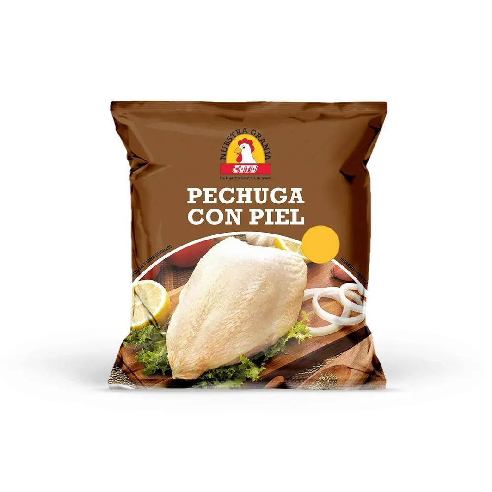 Pechuga Con Piel X Kg Congelados