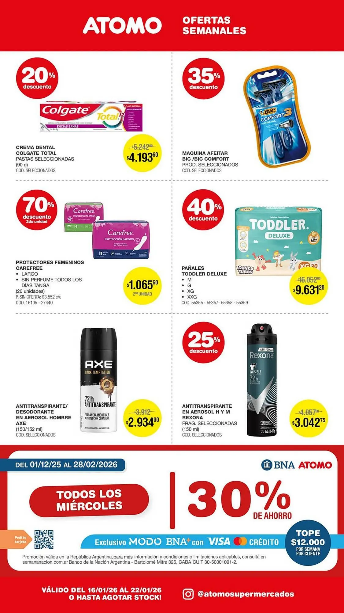 Ofertas de Catálogo Atomo Conviene 16 de enero al 22 de enero 2026 - Página 10 del catálogo