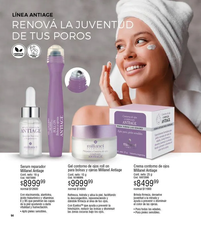 Ofertas de Catálogo Millanel Cosmética C10 26 de agosto al 22 de septiembre 2024 - Página 94 del catálogo