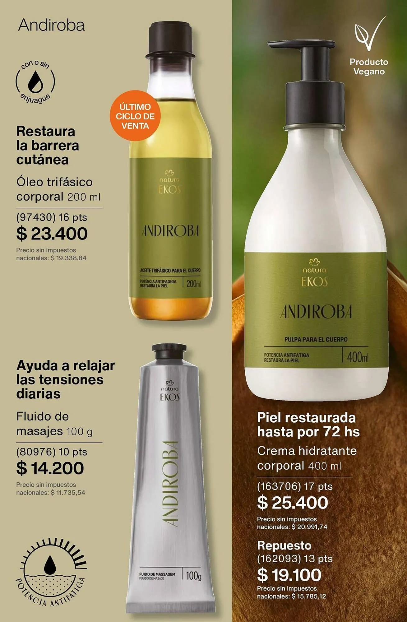 Ofertas de Catálogo Natura 1 de marzo al 31 de marzo 2026 - Página 179 del catálogo