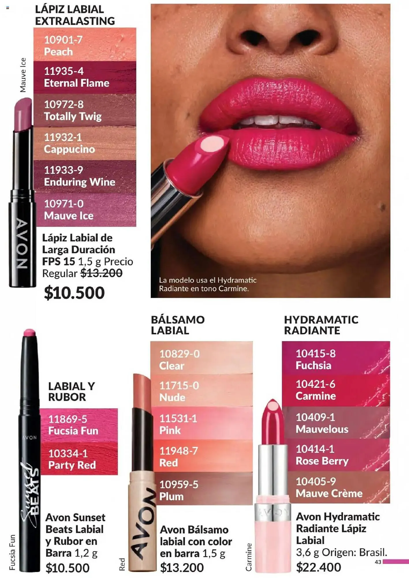 Ofertas de Catálogo Avon 29 de abril al 30 de junio 2025 - Página 44 del catálogo