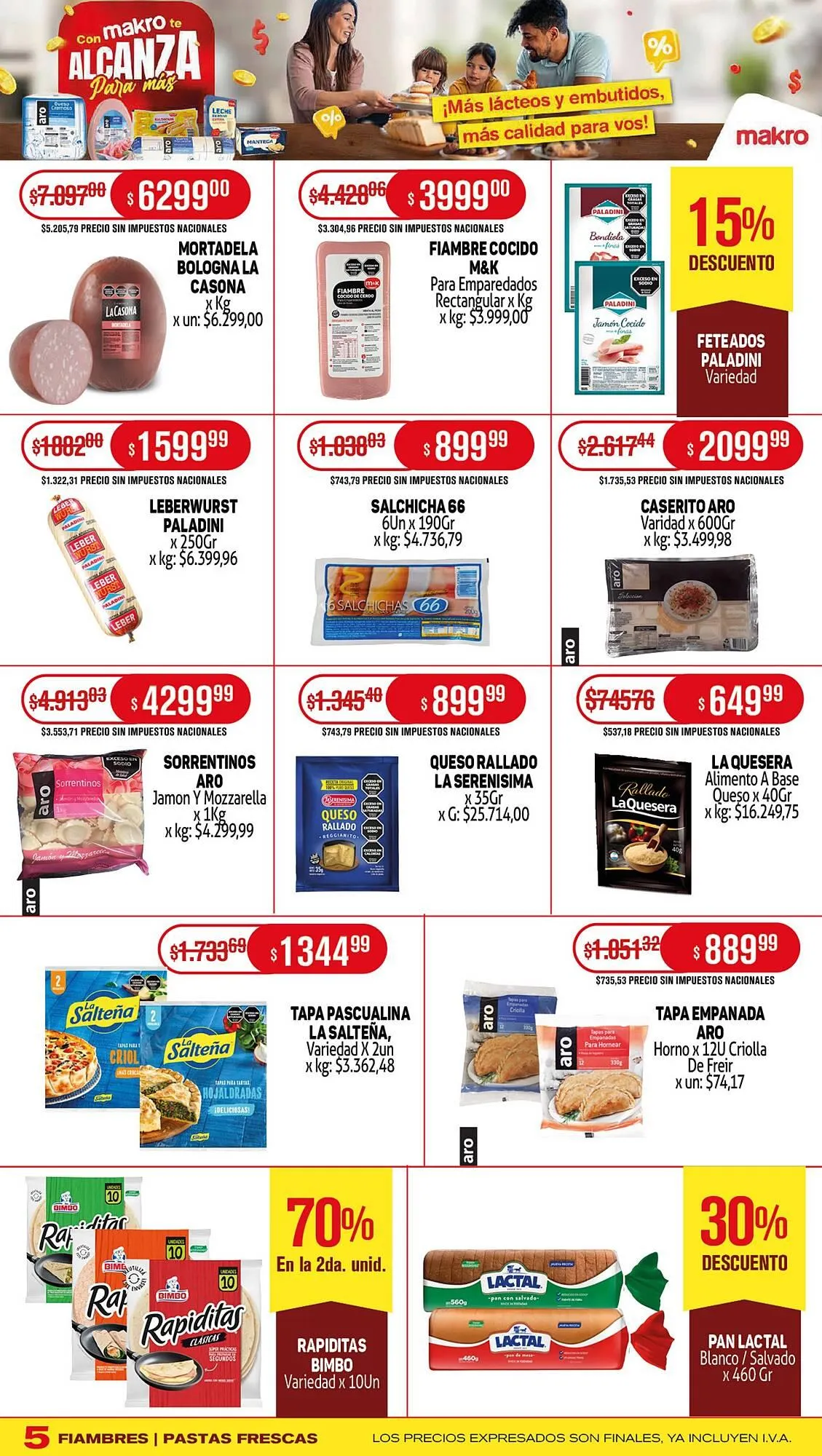 Ofertas de Catálogo Makro 3 de abril al 9 de abril 2025 - Página 5 del catálogo