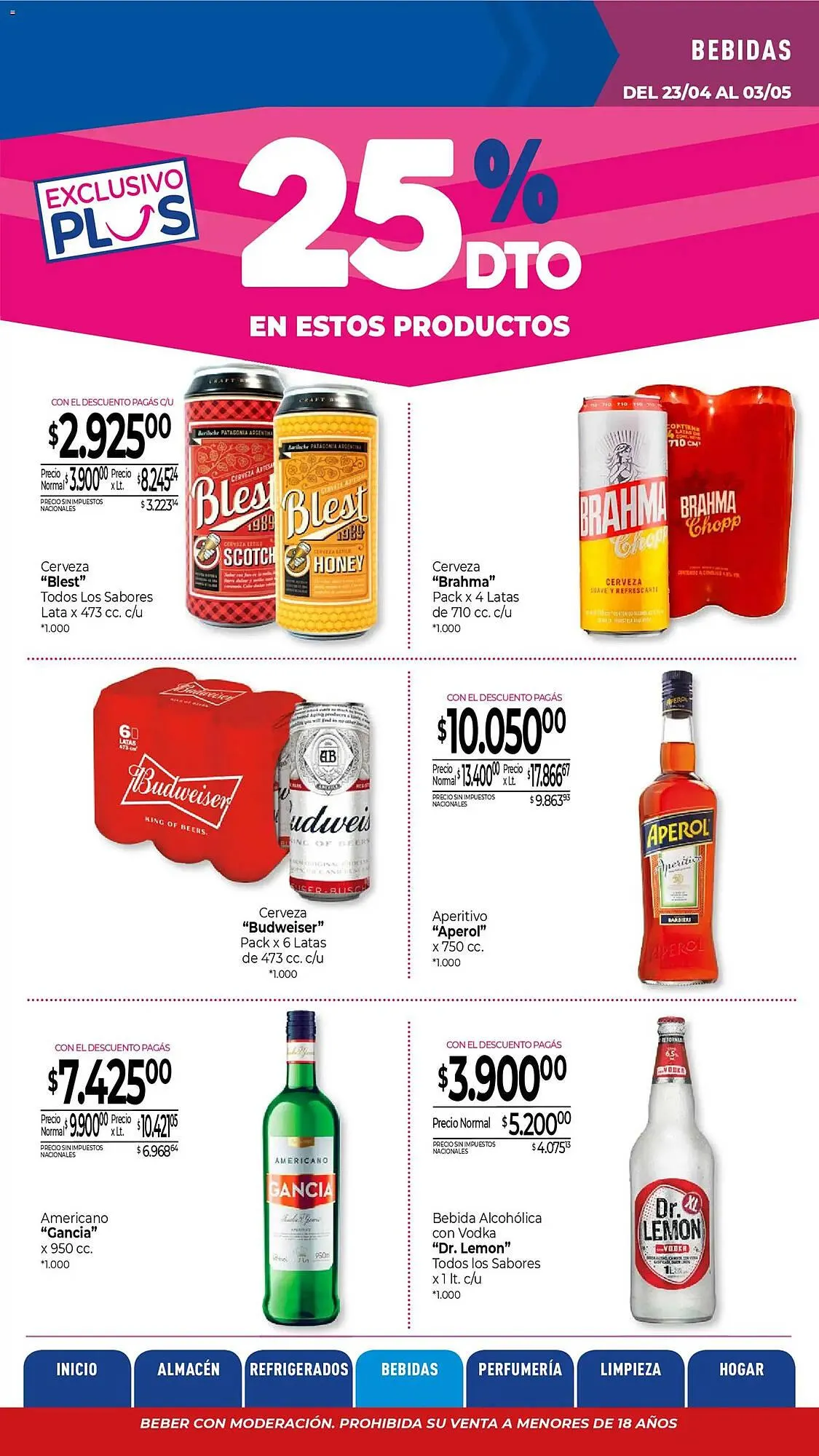 Ofertas de Catálogo La Anonima 23 de abril al 3 de mayo 2026 - Página 23 del catálogo