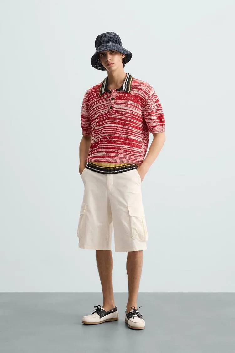 POLO PUNTO CONTRASTE