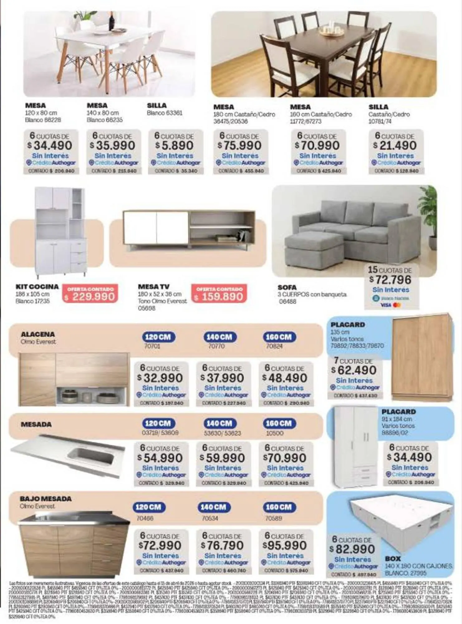 Ofertas de Revista Authogar 8 de abril al 30 de abril 2026 - Página 43 del catálogo