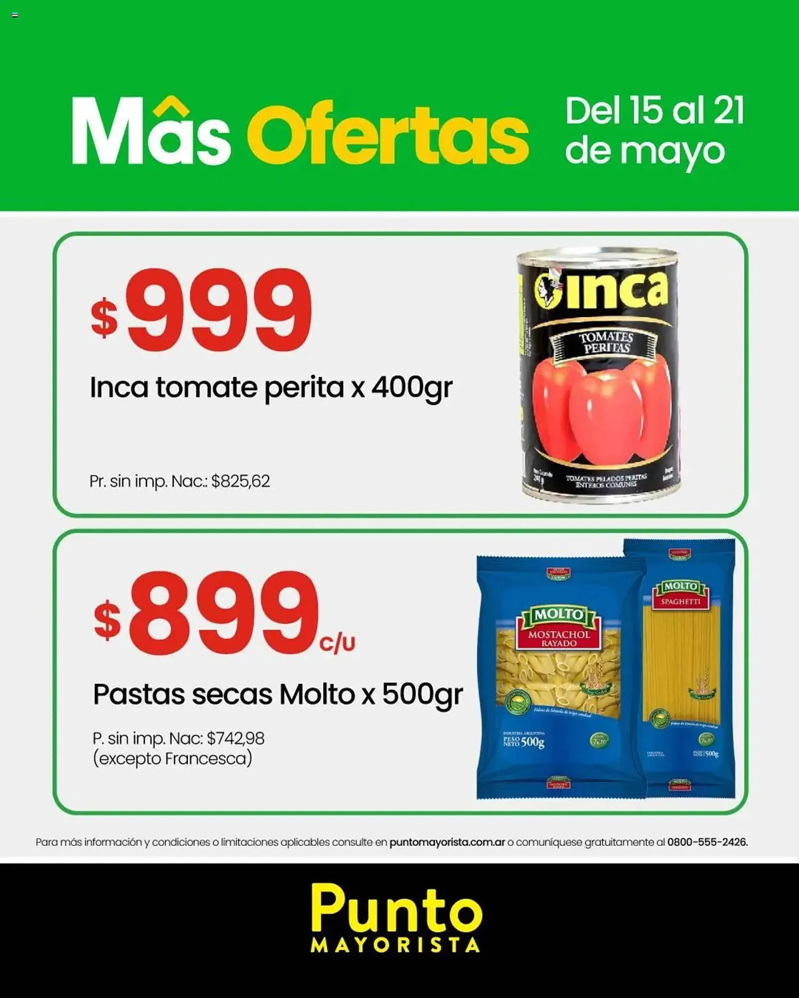 Ofertas de Catálogo Punto Mayorista 15 de mayo al 22 de mayo 2025 - Página 23 del catálogo