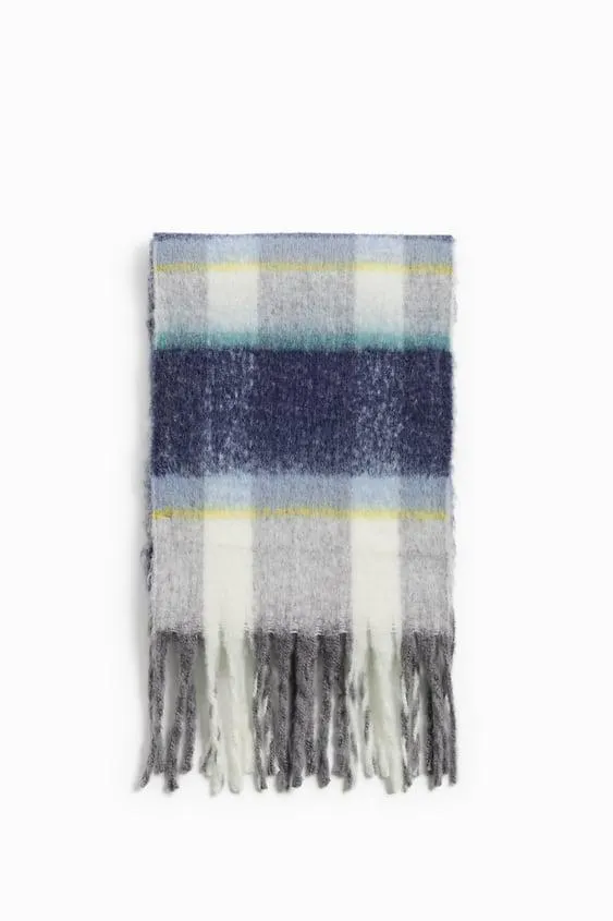 BUFANDA CUADROS BRUSHED