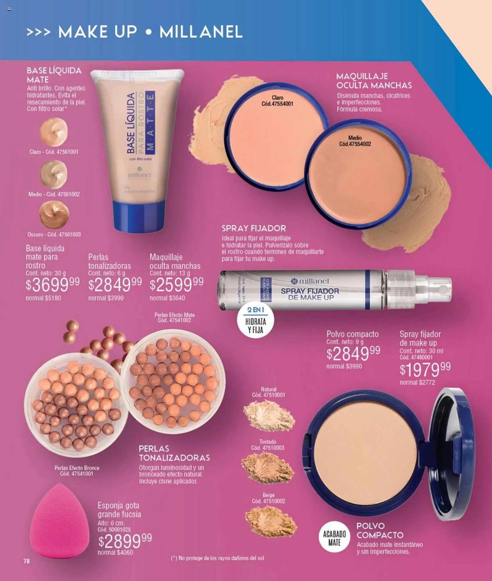 Ofertas de Catálogo Millanel Cosmética 13 de noviembre al 10 de diciembre 2023 - Página 78 del catálogo