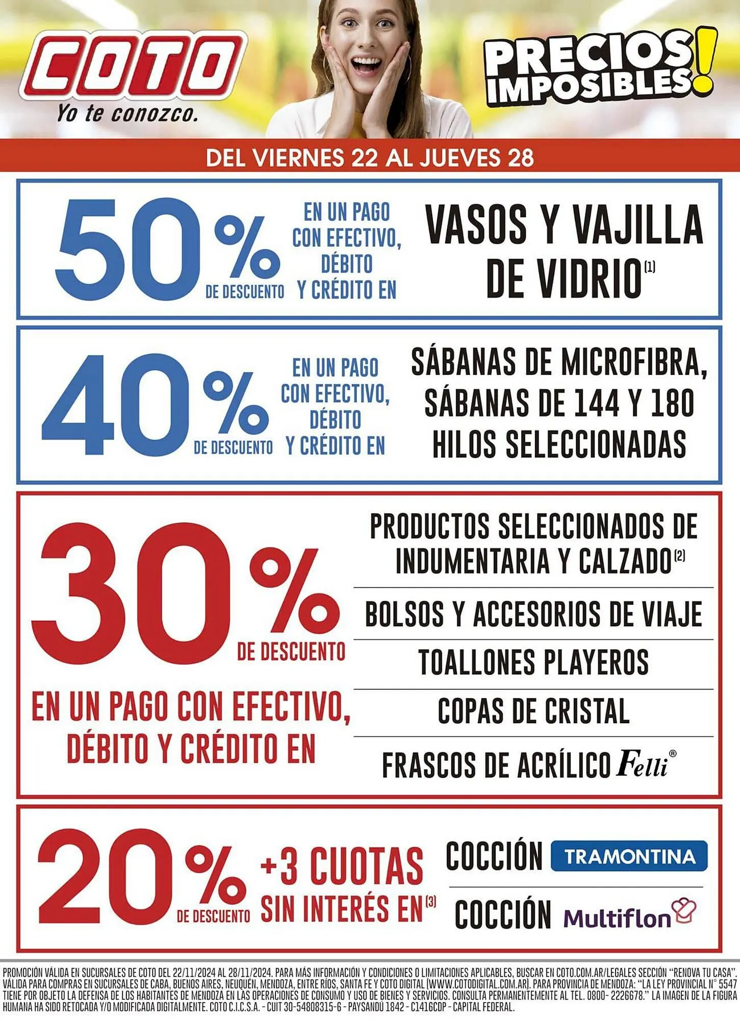 Ofertas de Catálogo Coto 26 de noviembre al 28 de noviembre 2024 - Página 4 del catálogo