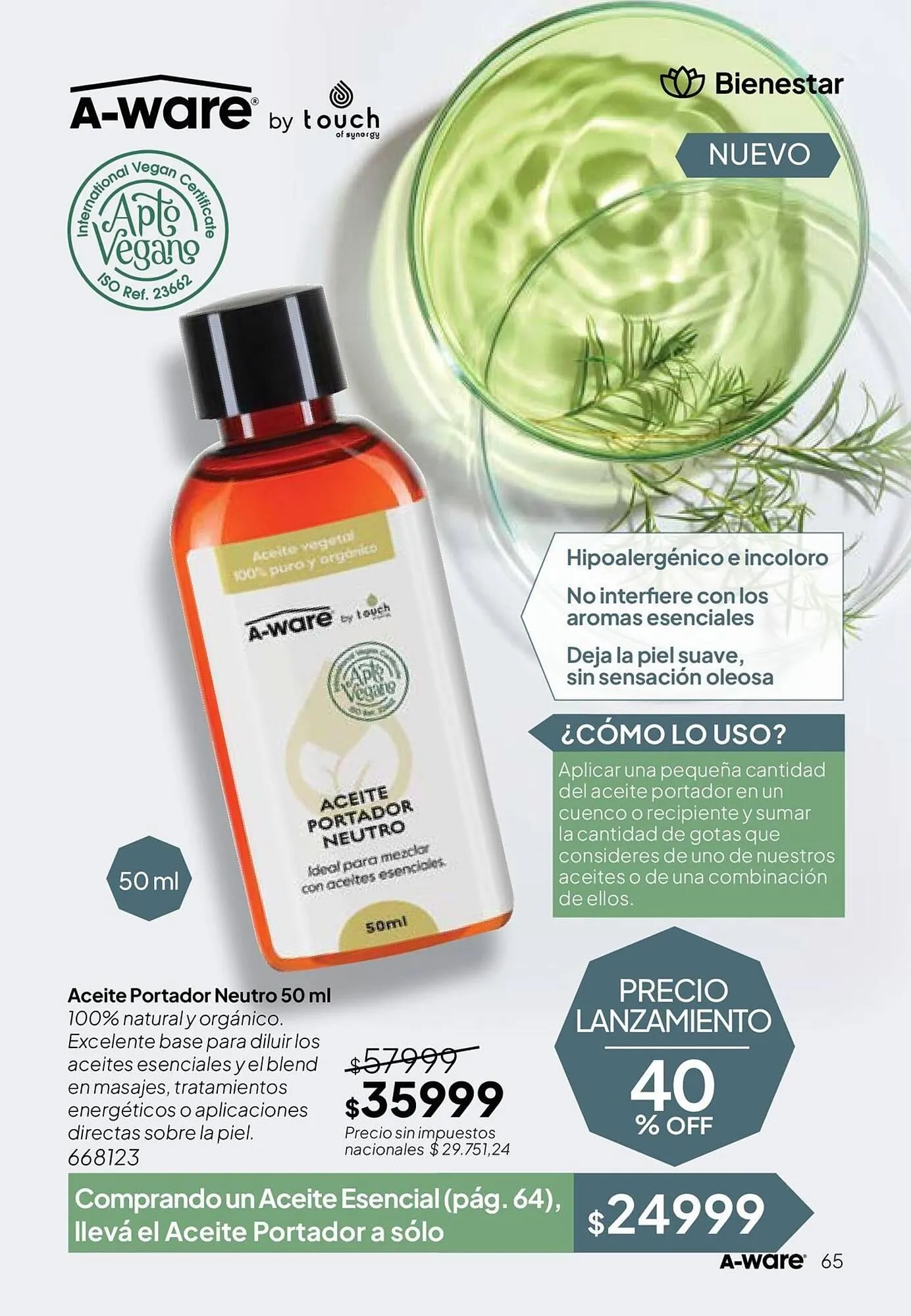 Ofertas de Folleto Tupperware 1 de abril al 30 de abril 2026 - Página 66 del catálogo