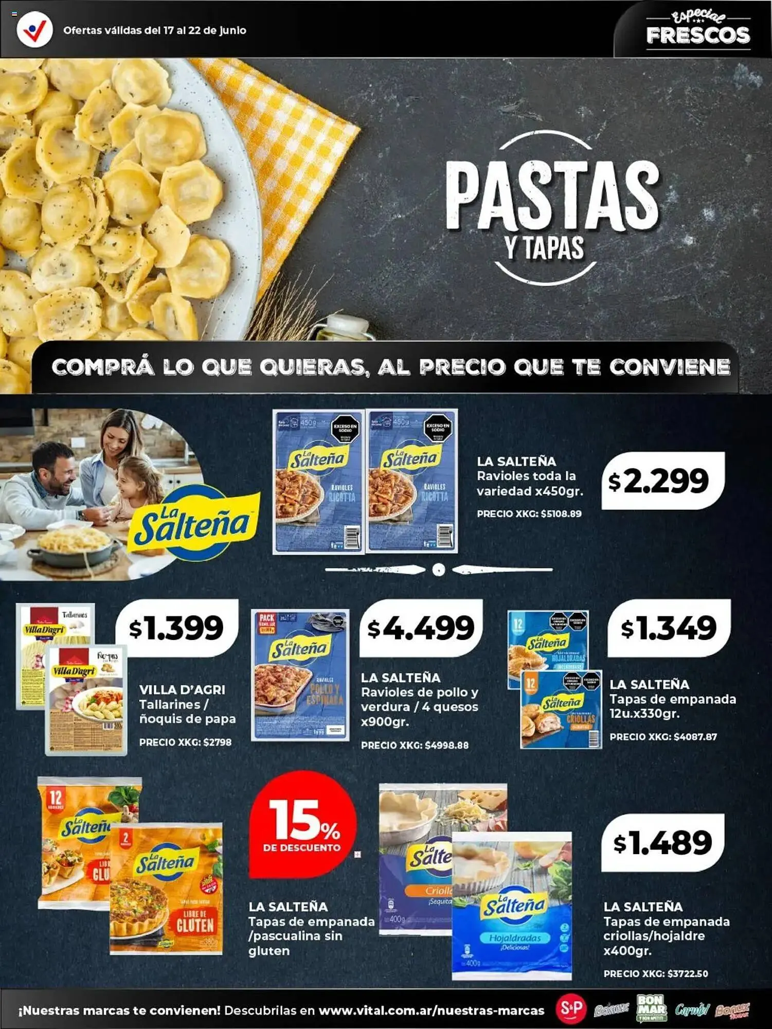 Ofertas de Catálogo Supermayorista Vital 17 de junio al 23 de junio 2025 - Página 7 del catálogo