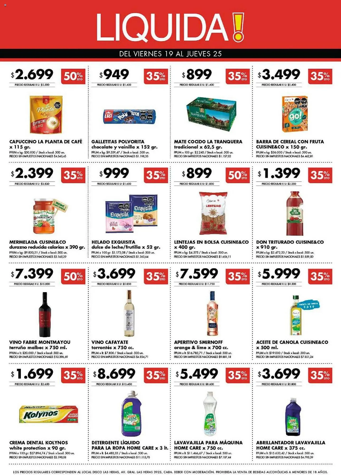 Ofertas de Folleto Disco 19 de diciembre al 21 de diciembre 2025 - Página 10 del catálogo