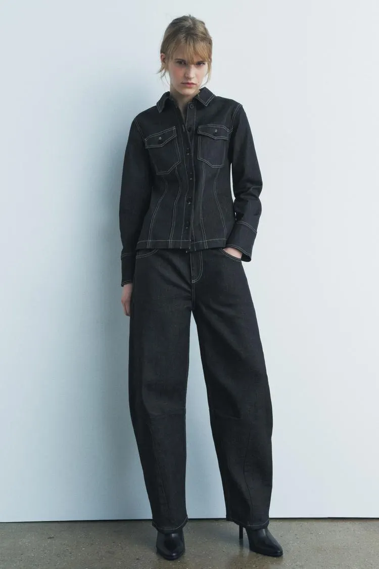 JEANS ZW COLLECTION BALLOON TIRO MEDIO