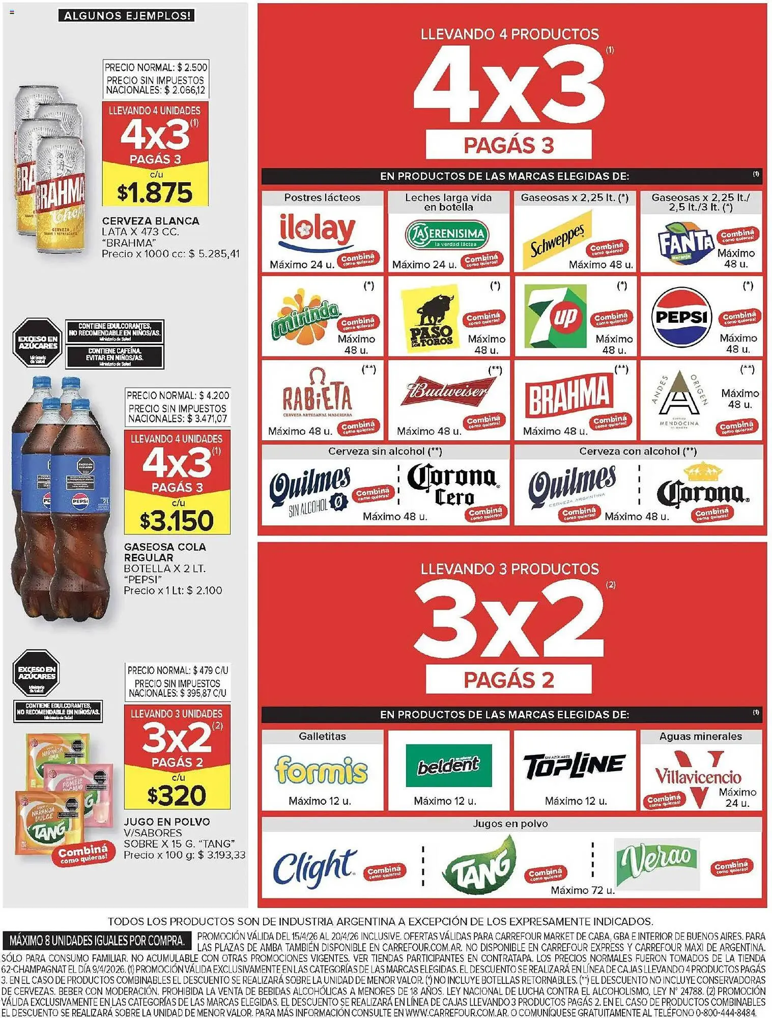 Ofertas de Catálogo Carrefour 15 de abril al 20 de abril 2026 - Página 25 del catálogo