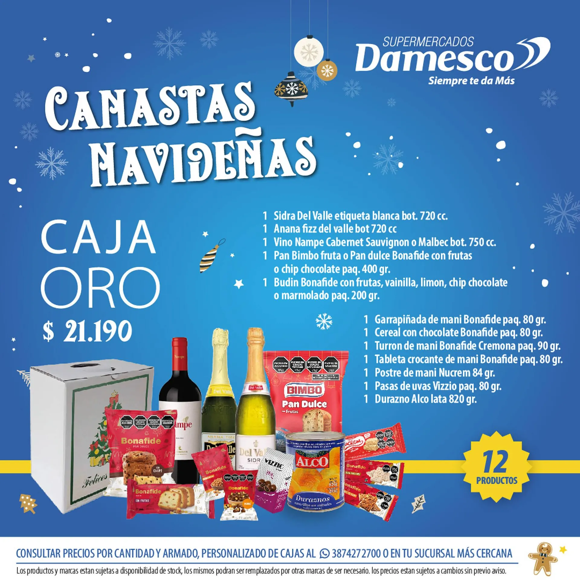 Ofertas de Catálogo Supermercados Damesco 19 de noviembre al 25 de diciembre 2024 - Página 3 del catálogo