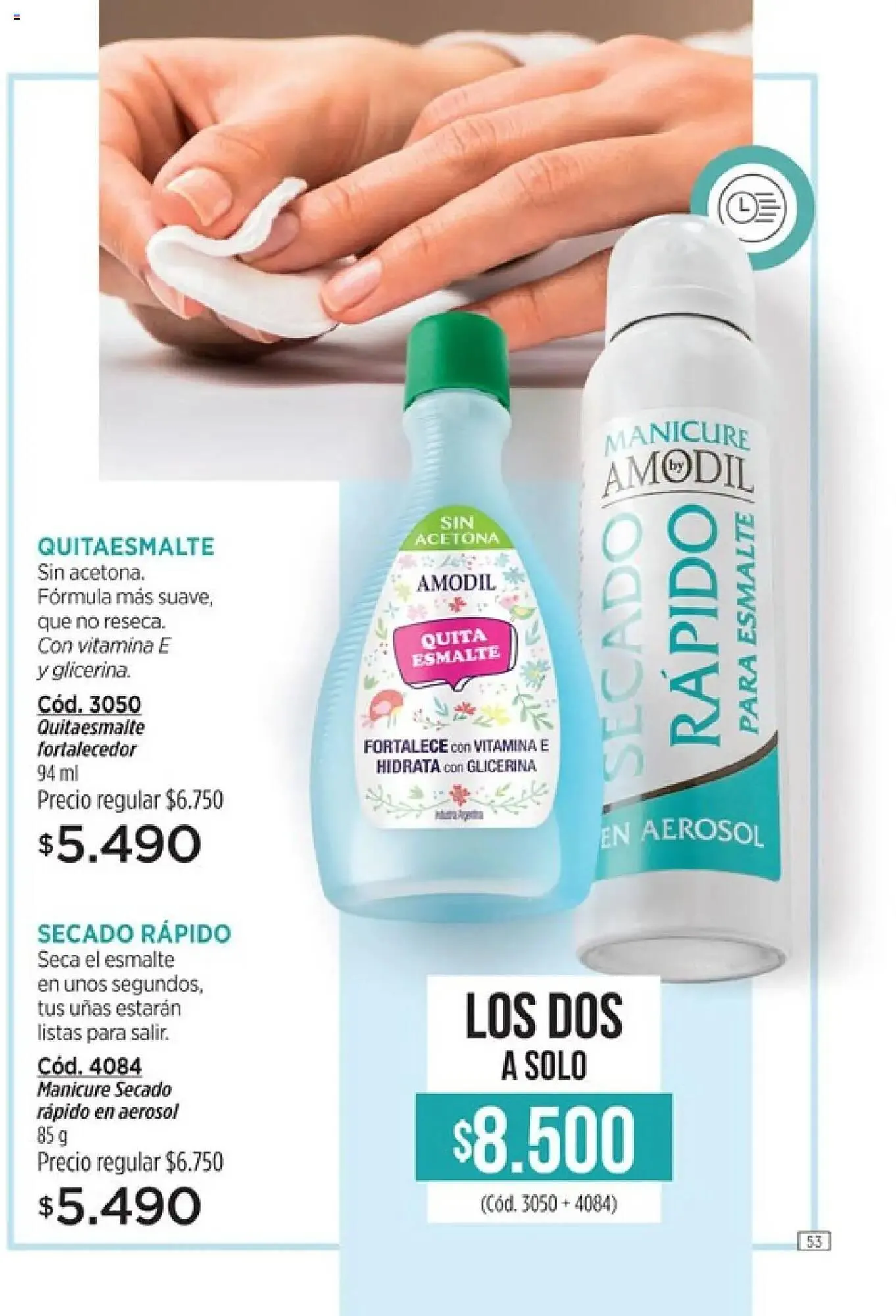 Ofertas de Catálogo Amodil 27 de mayo al 18 de junio 2025 - Página 53 del catálogo