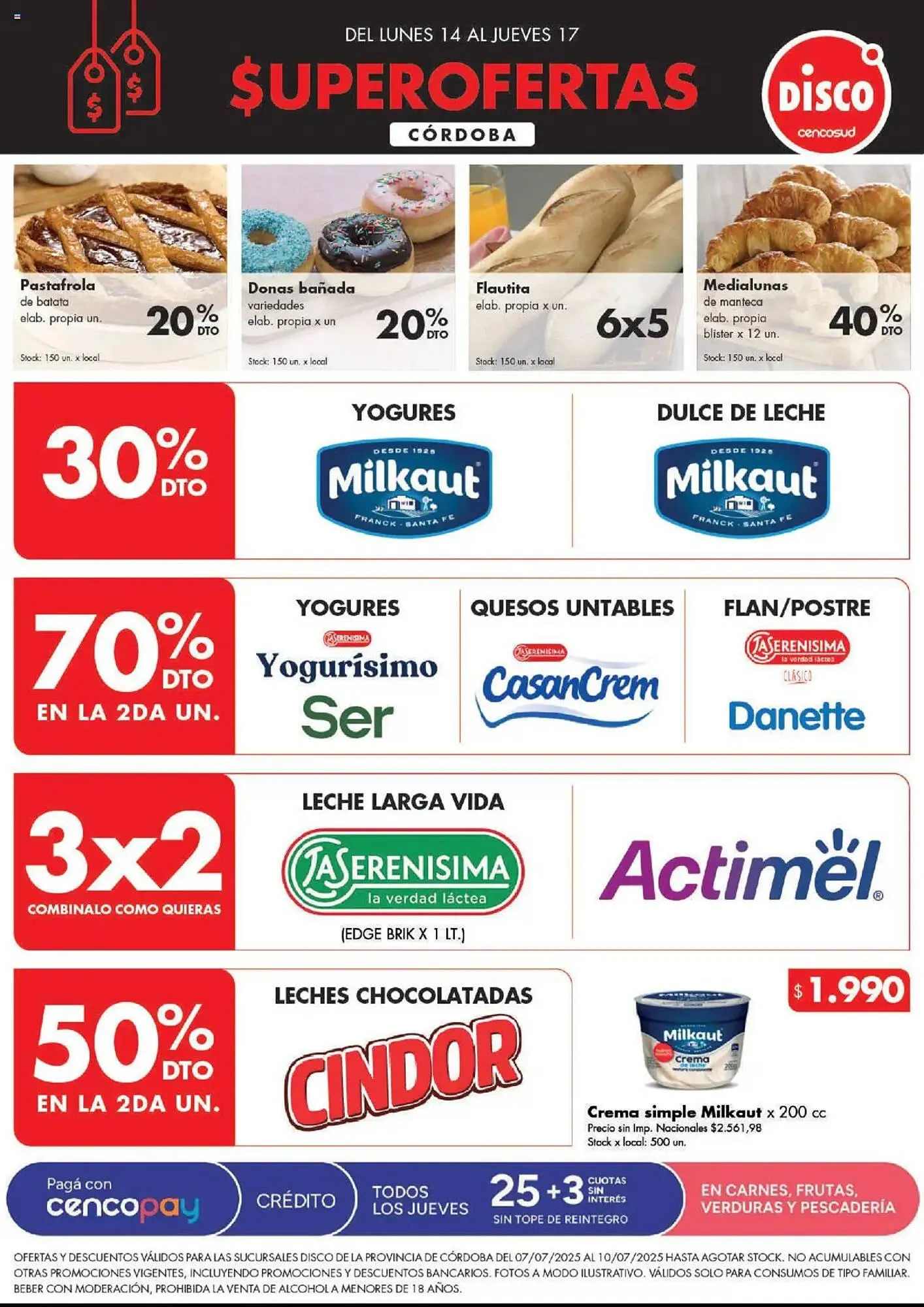 Ofertas de Catálogo Disco 14 de julio al 18 de julio 2025 - Página 1 del catálogo