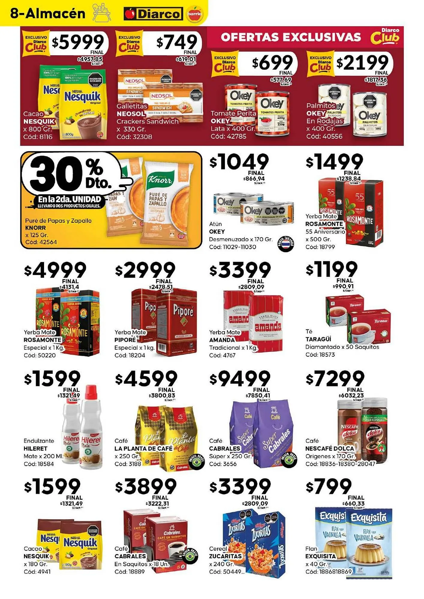 Ofertas de Catálogo Diarco 12 de mayo al 18 de mayo 2025 - Página 8 del catálogo