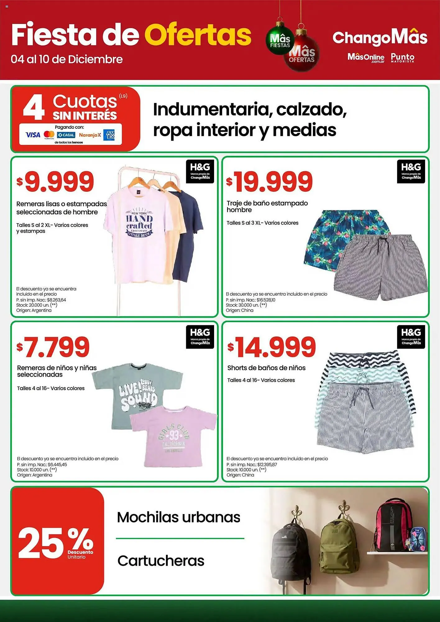 Ofertas de Catálogo Changomas 4 de diciembre al 10 de diciembre 2025 - Página 12 del catálogo