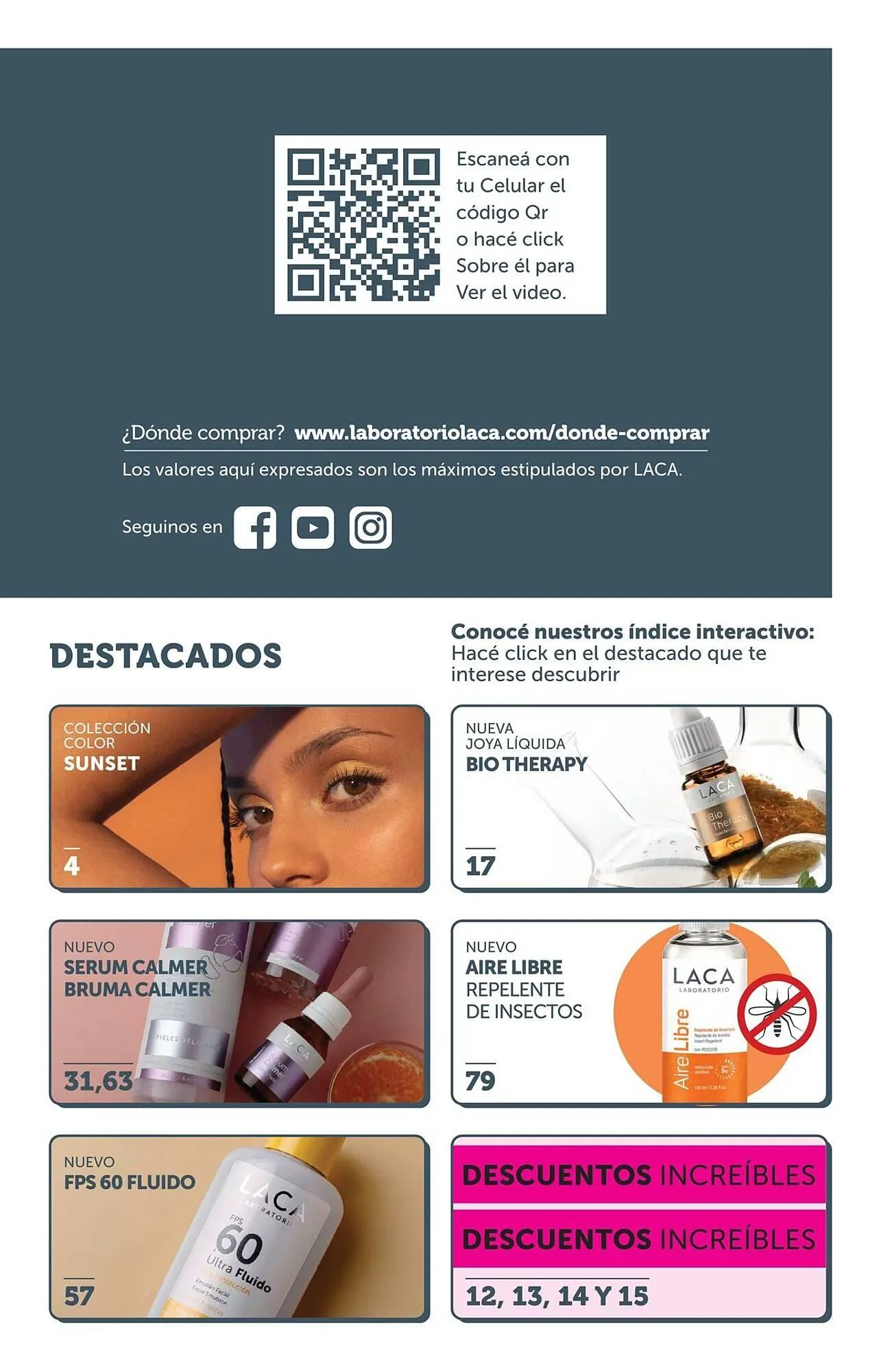 Ofertas de Catálogo Laboratorio LACA 2 de diciembre al 31 de diciembre 2024 - Página 3 del catálogo