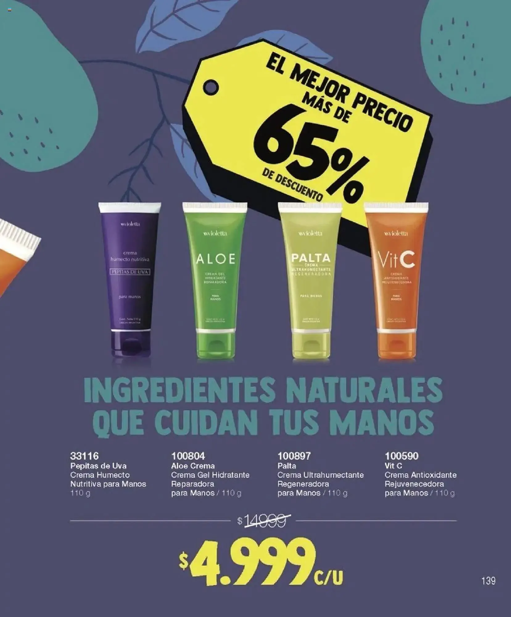 Ofertas de Catálogo Violetta Cosméticos 7 de agosto al 21 de agosto 2025 - Página 139 del catálogo