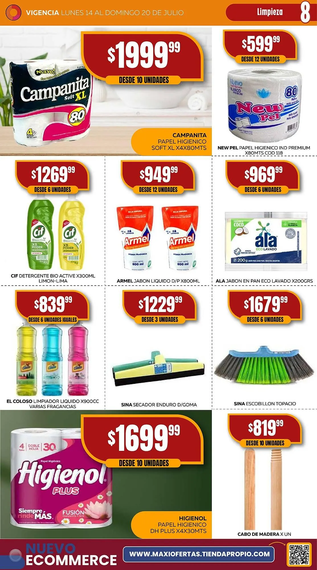 Ofertas de Catálogo Maxi Ofertas 14 de julio al 20 de julio 2025 - Página 8 del catálogo