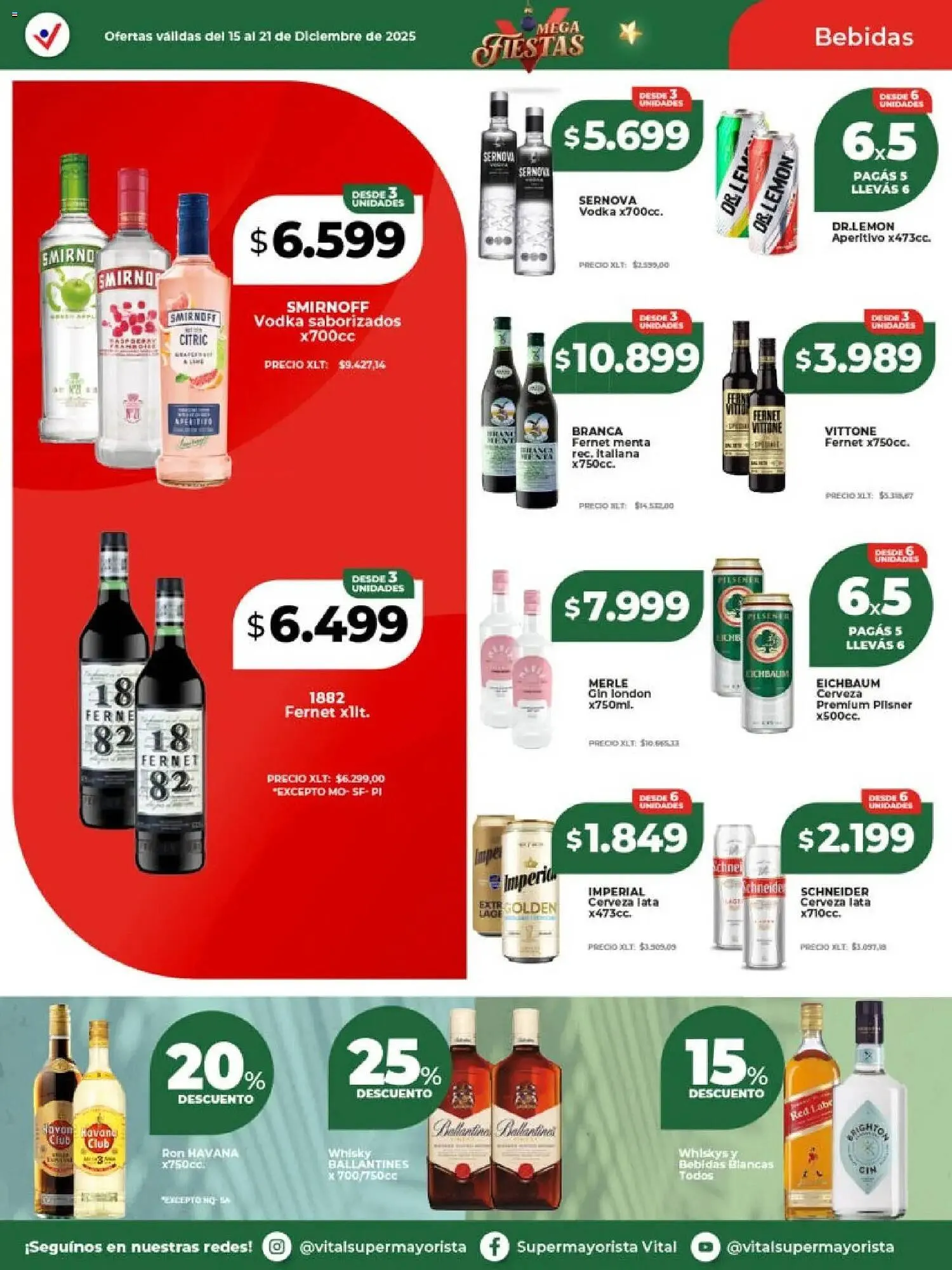 Ofertas de Catálogo Supermayorista Vital 15 de diciembre al 21 de diciembre 2025 - Página 23 del catálogo