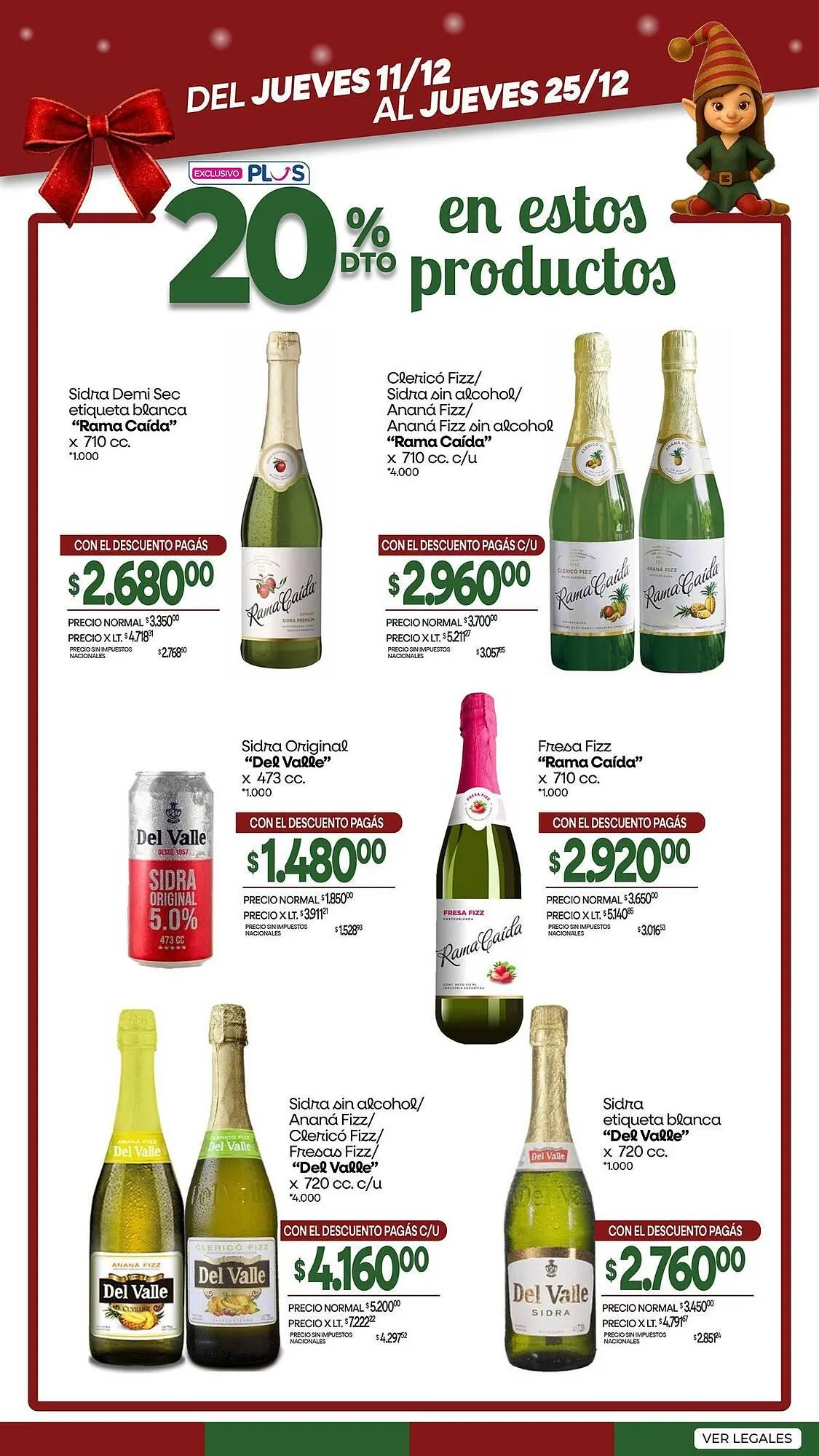 Ofertas de Catálogo La Anonima 12 de diciembre al 25 de diciembre 2025 - Página 14 del catálogo