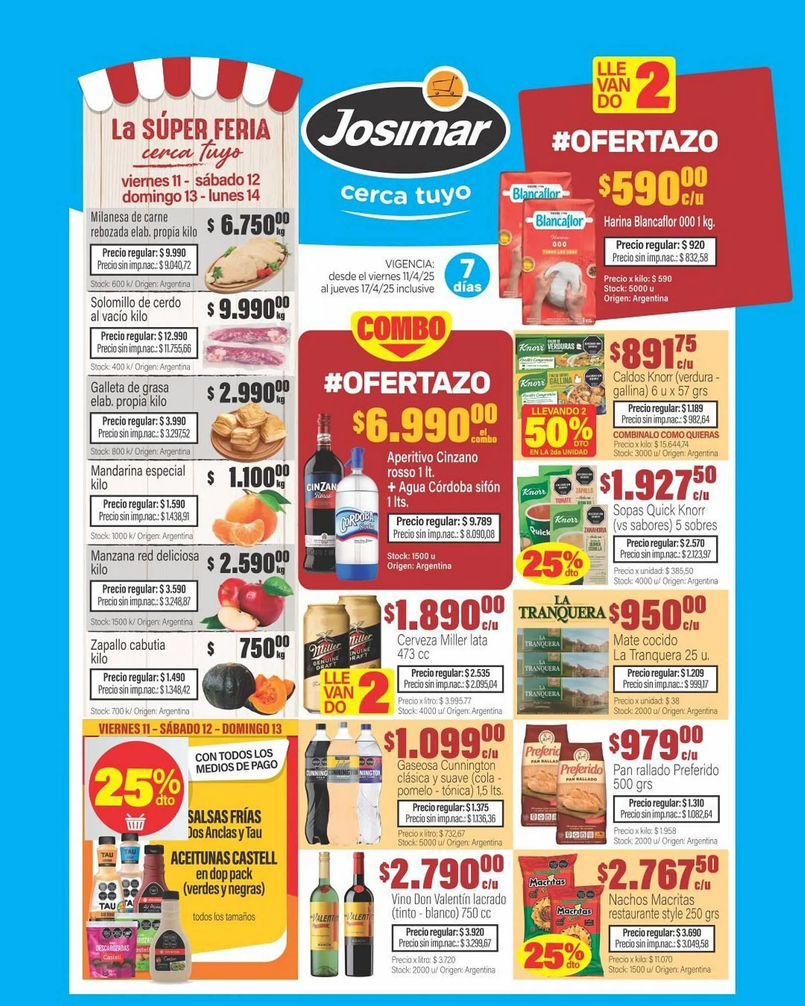 Ofertas de Catálogo Josimar 11 de abril al 17 de abril 2025 - Página 1 del catálogo