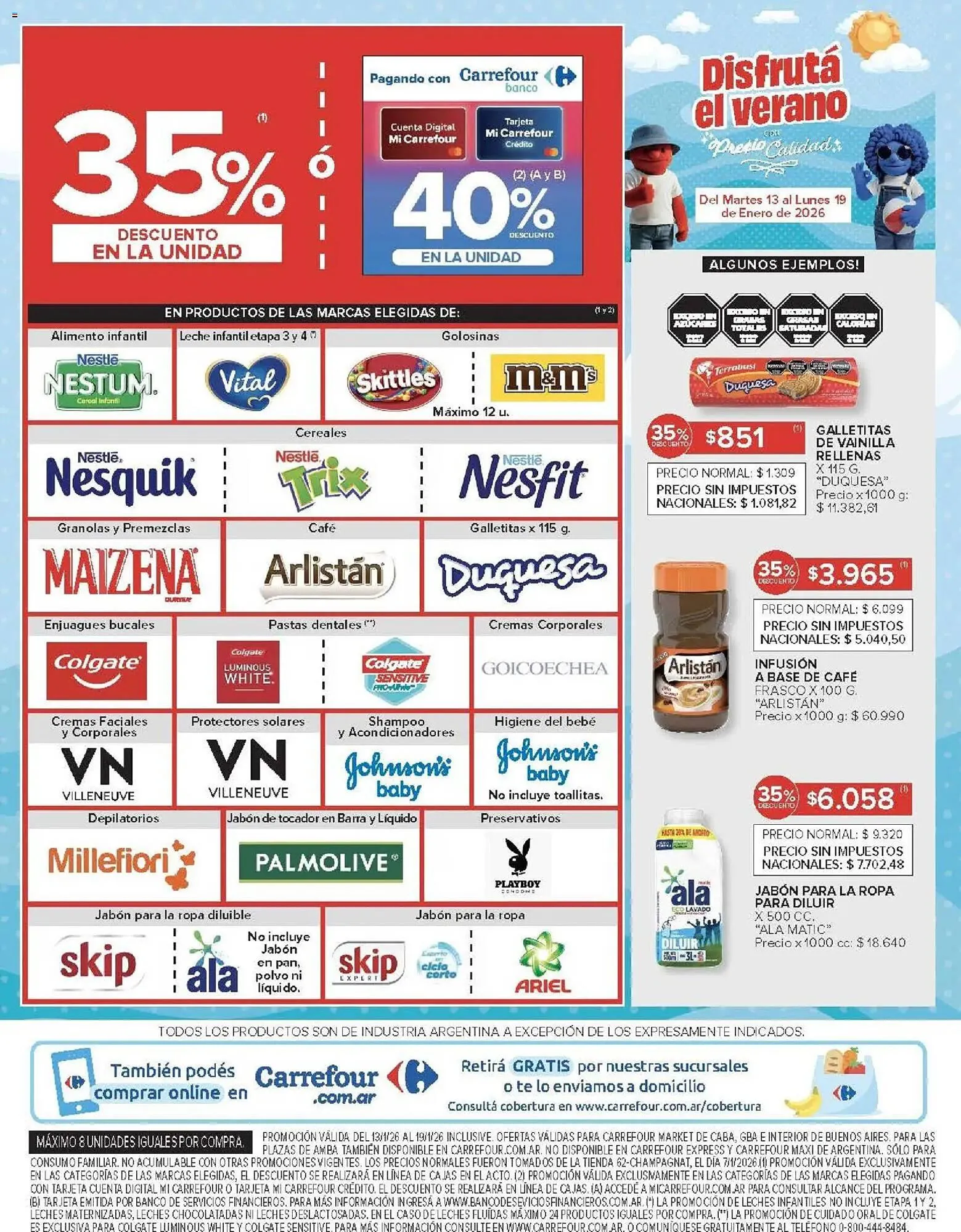 Ofertas de Catálogo Carrefour 13 de enero al 19 de enero 2026 - Página 46 del catálogo