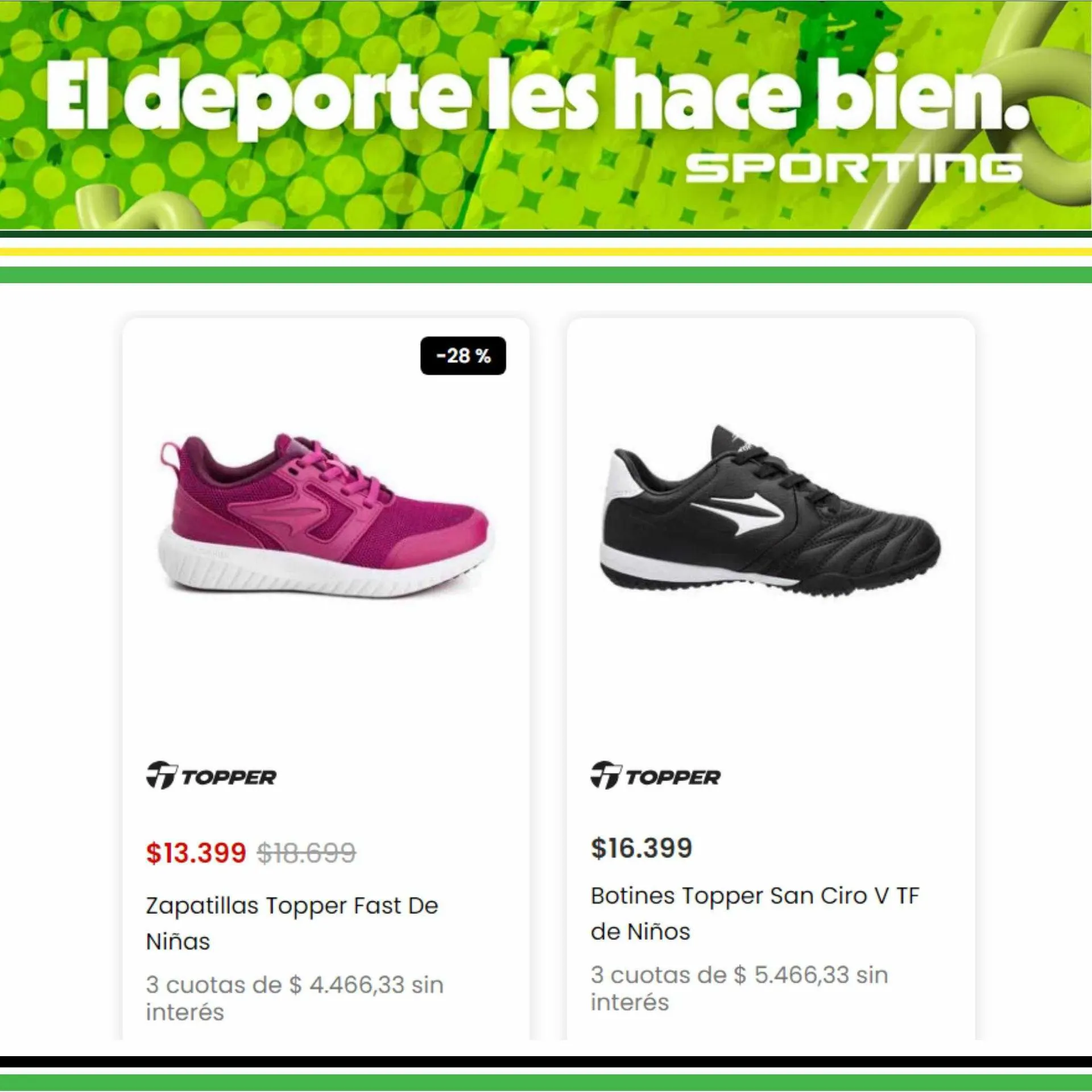 Catálogo Sporting - 1