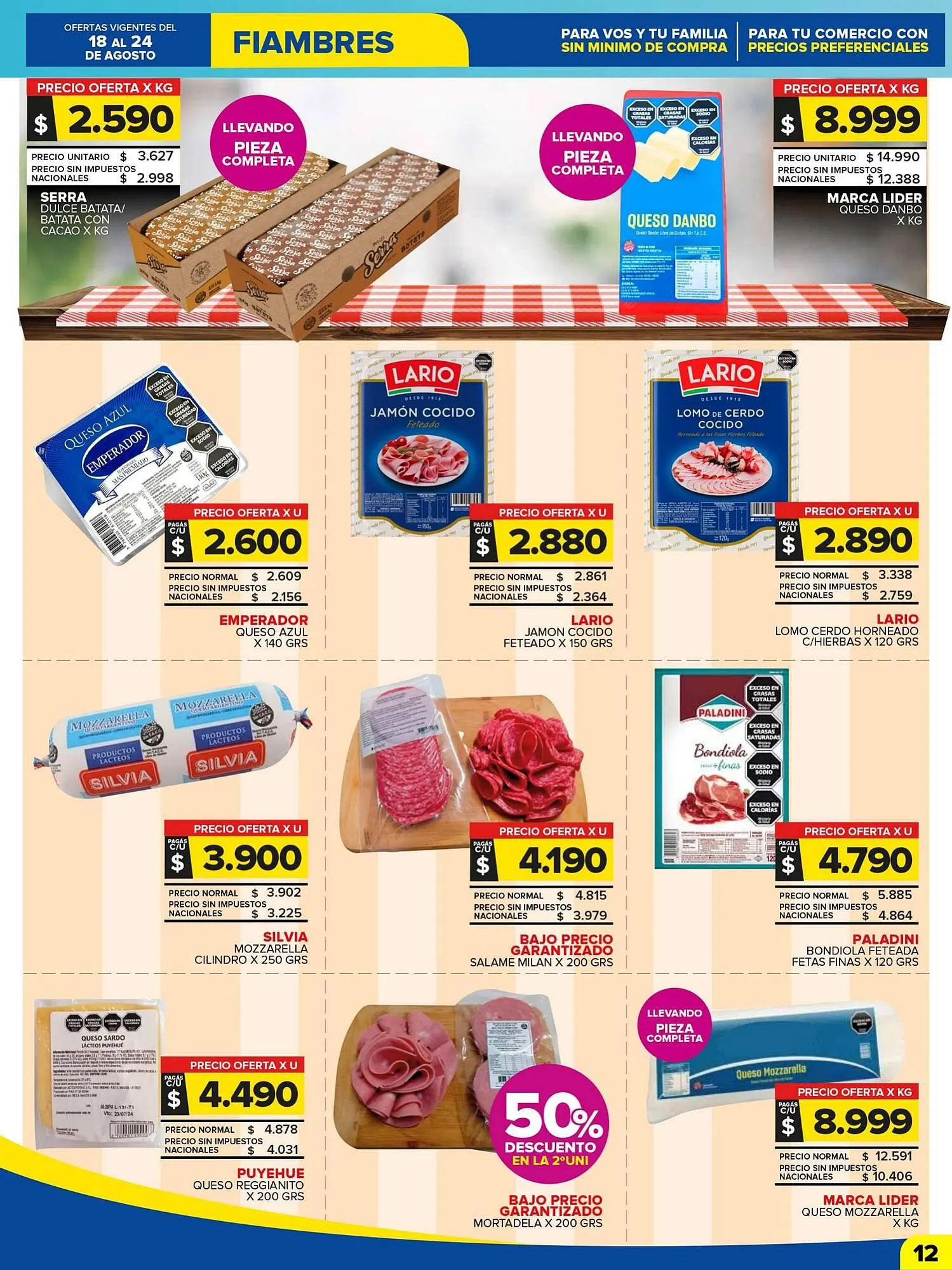Ofertas de Catálogo Carrefour Maxi 18 de agosto al 24 de agosto 2025 - Página 12 del catálogo