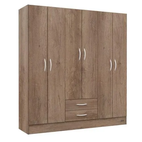 Placard Pack grei Mosconi 6 puertas